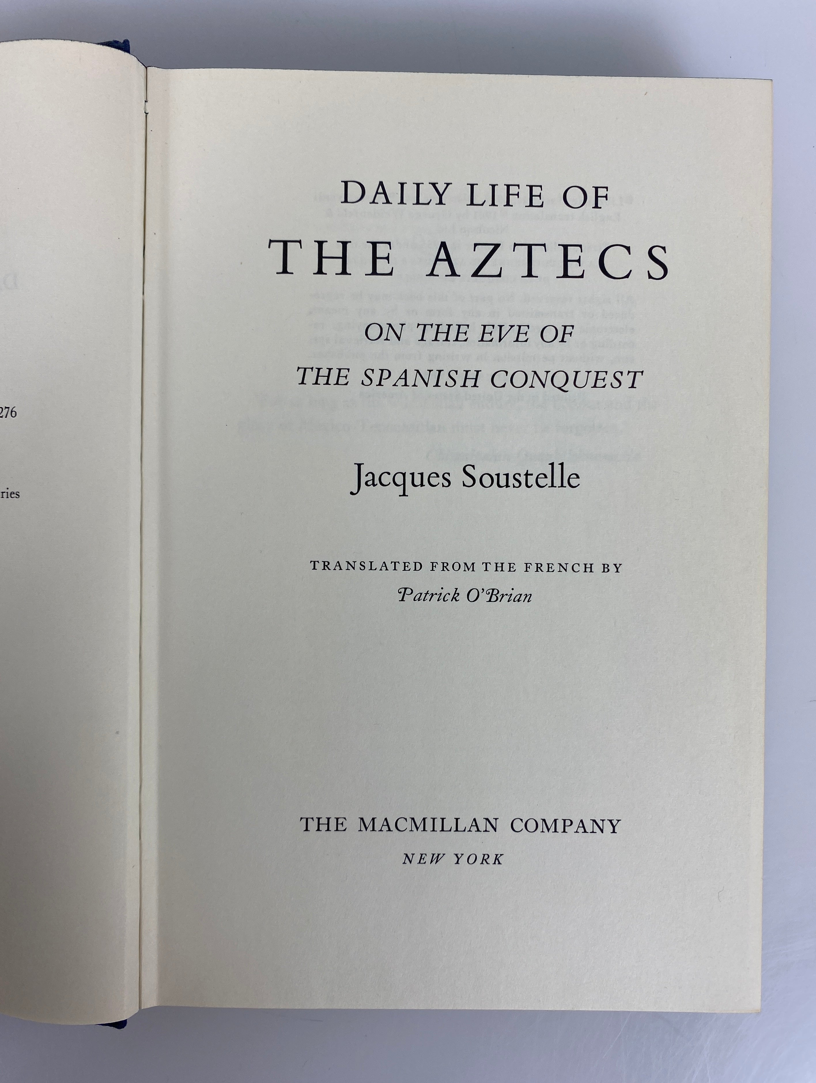2 Vols: Daily Life of the Aztecs 1968/The Toltec Heritage 1980 1st HC DJ