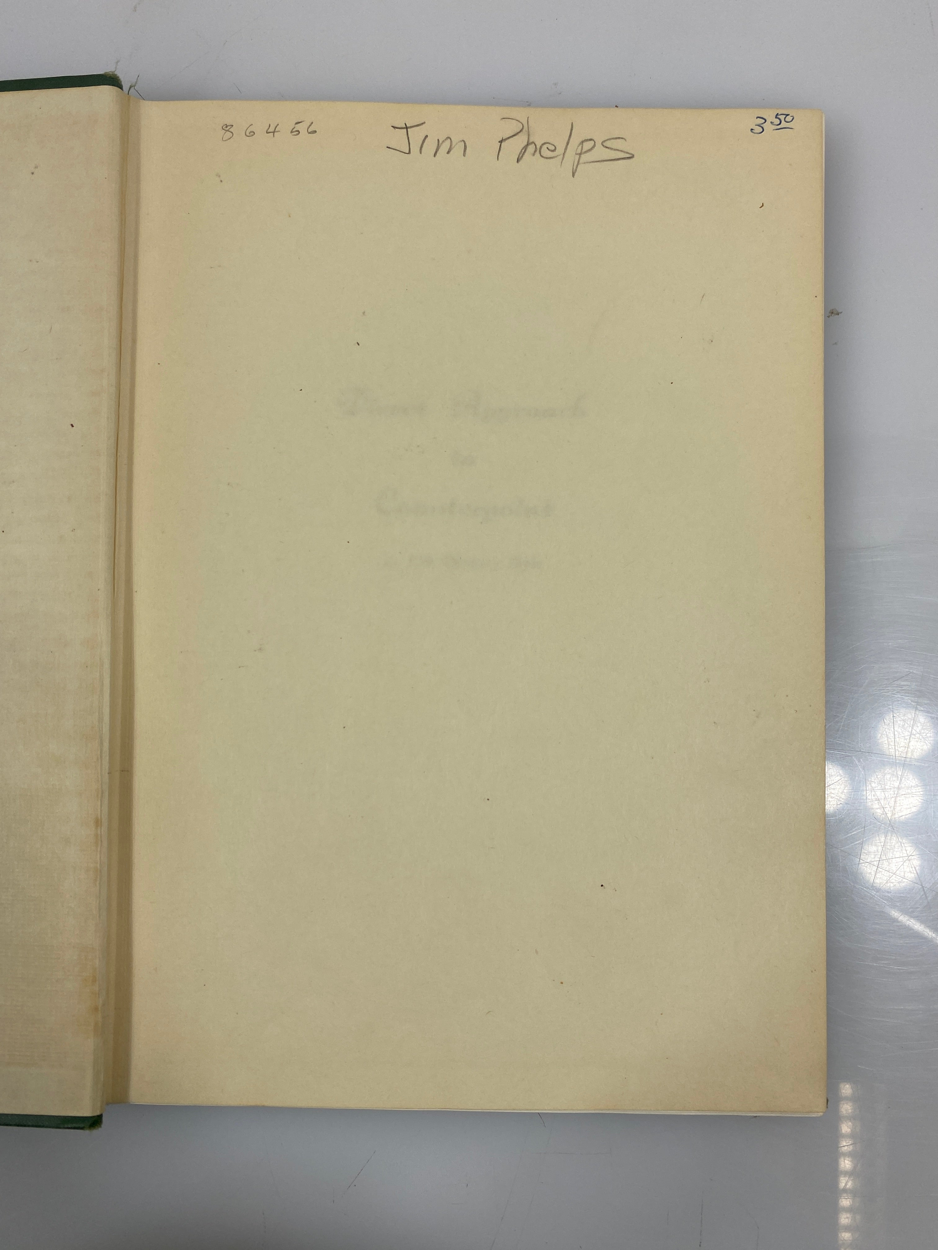 2 Vols: Direct Approach to Counterpoint/Contrapuntal Harmonic Technique 1947 HC