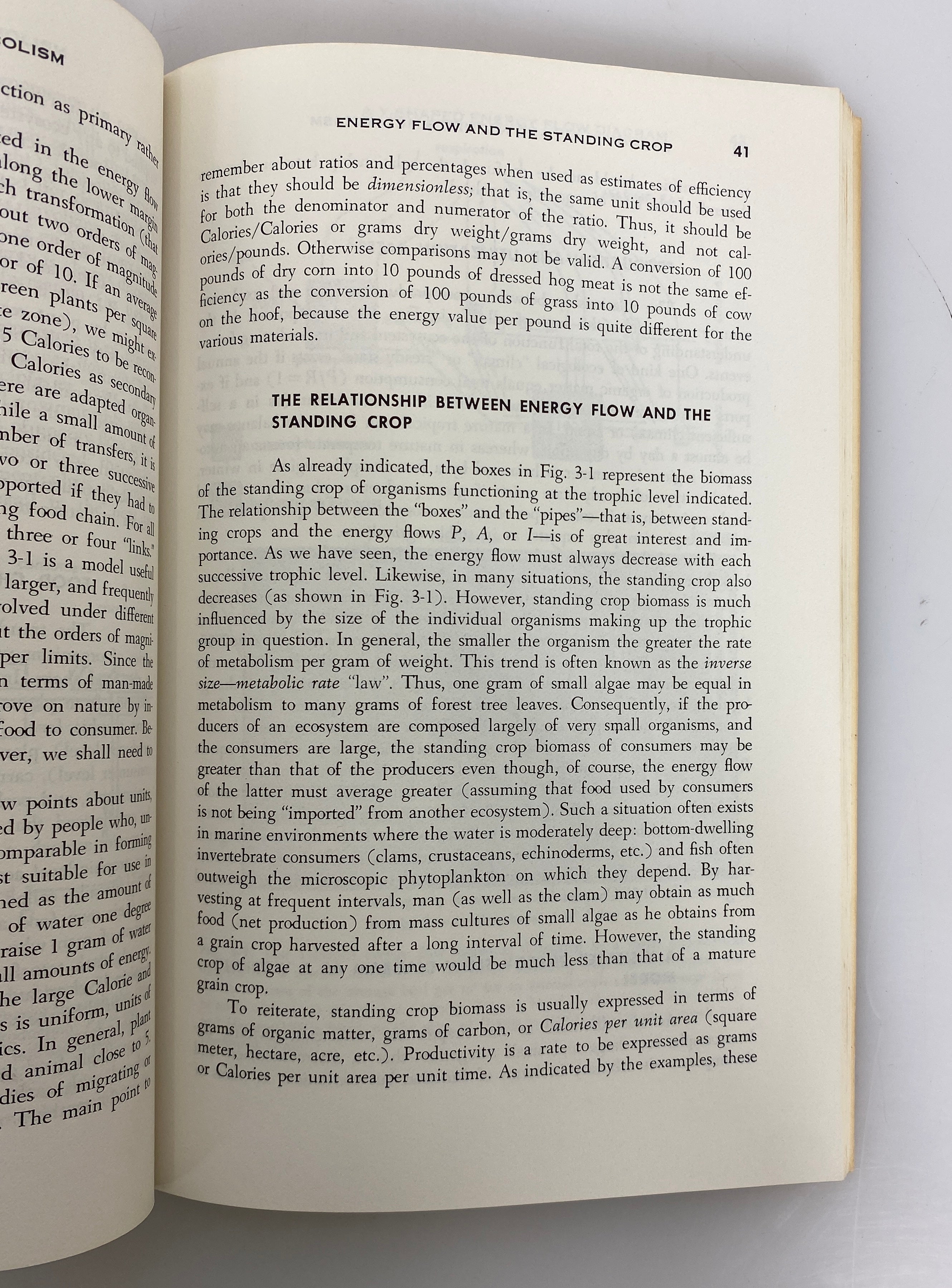 2 Vols: Ecology (Odum)/The Human Use of the Earth (Wagner) 1963-68 SC