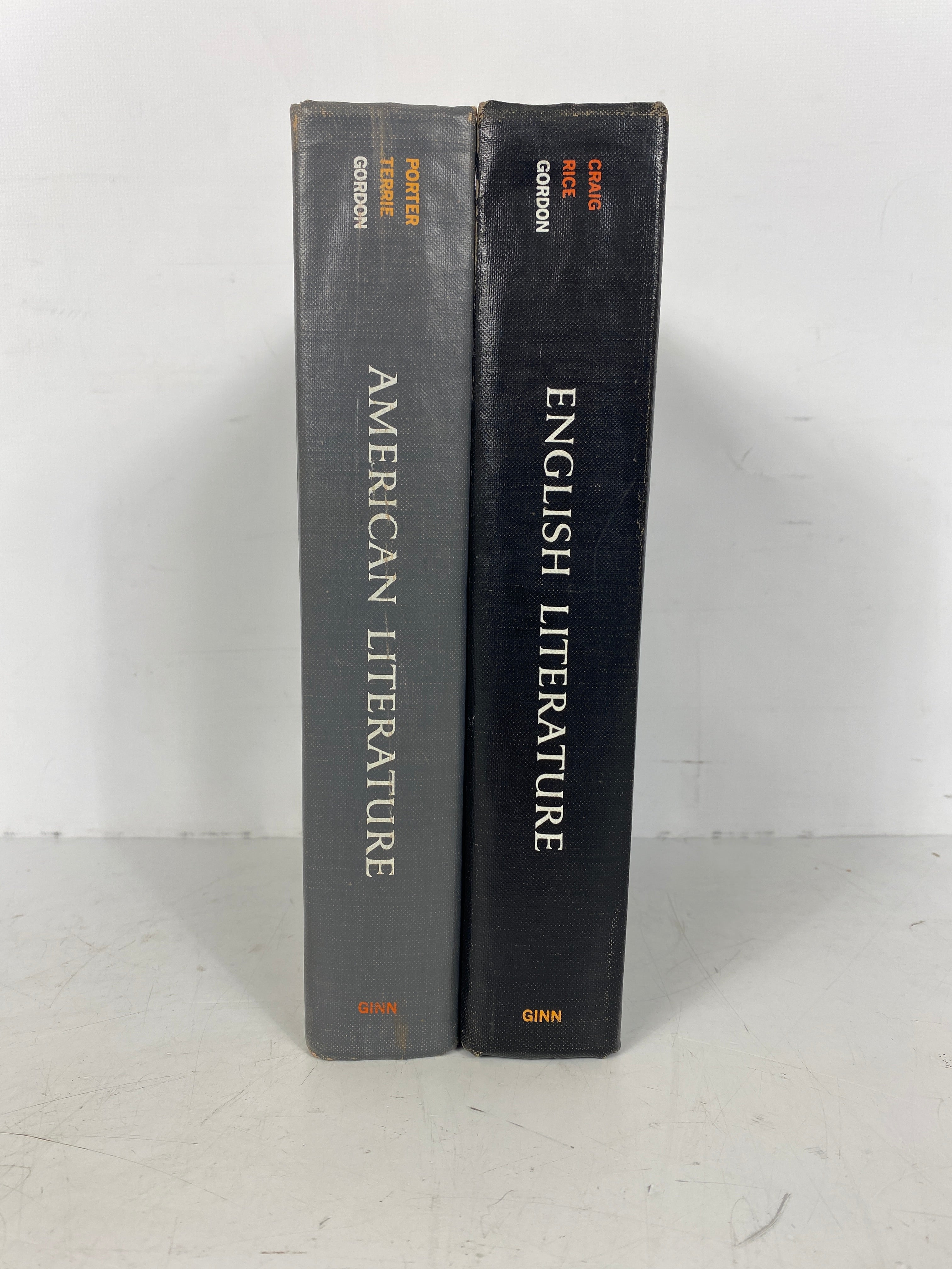 2 Vols: English/American Literature Edward Gordon 1964 HC