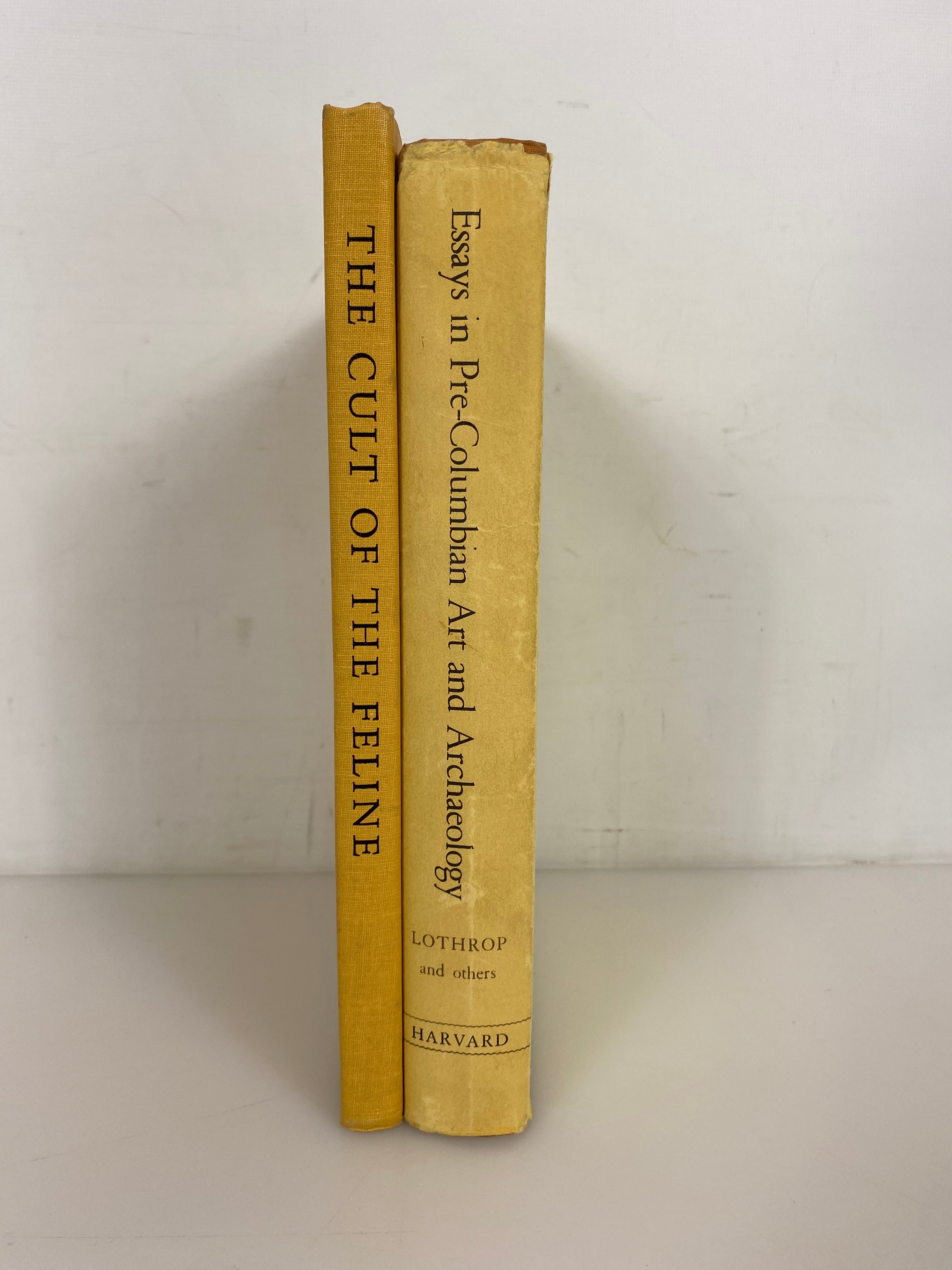 2 Vols: Essays in Pre-Columbian Art & Archaeology/The Cult of the Feline HC