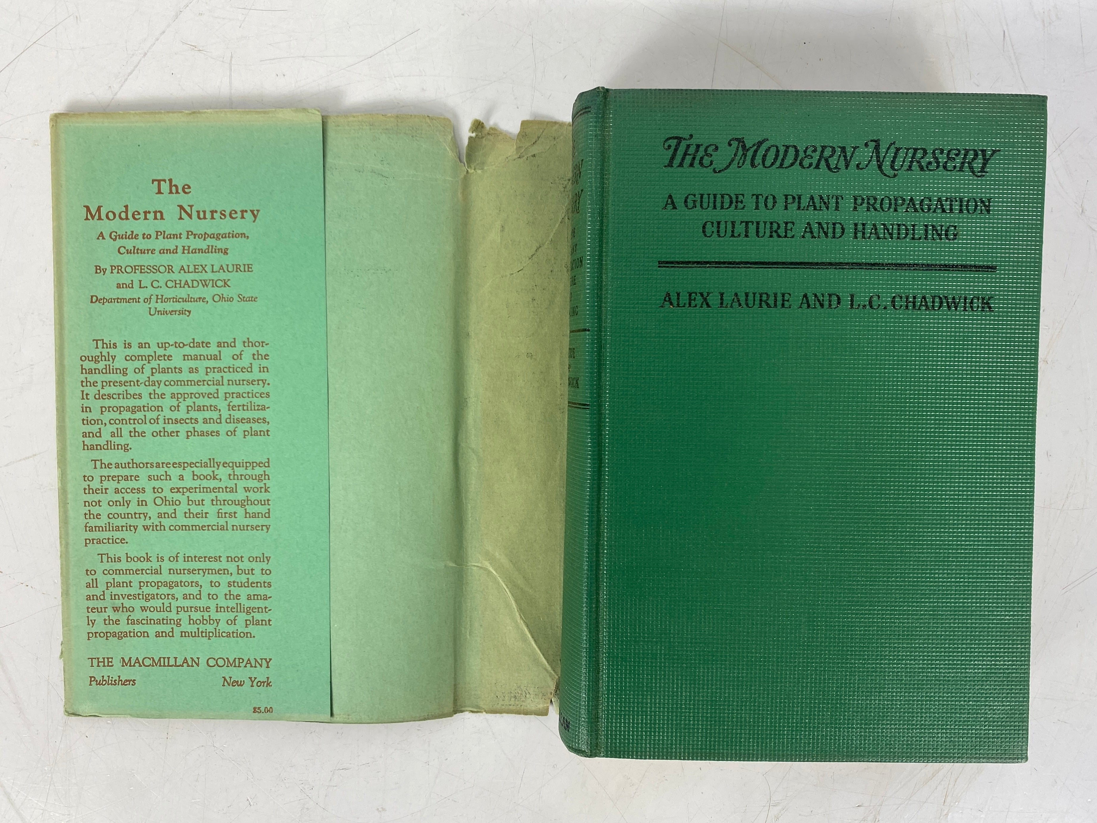 2 Vols: Gray's Handbook of Flowering Plants & Ferns 1908/The Modern Nursery 1938