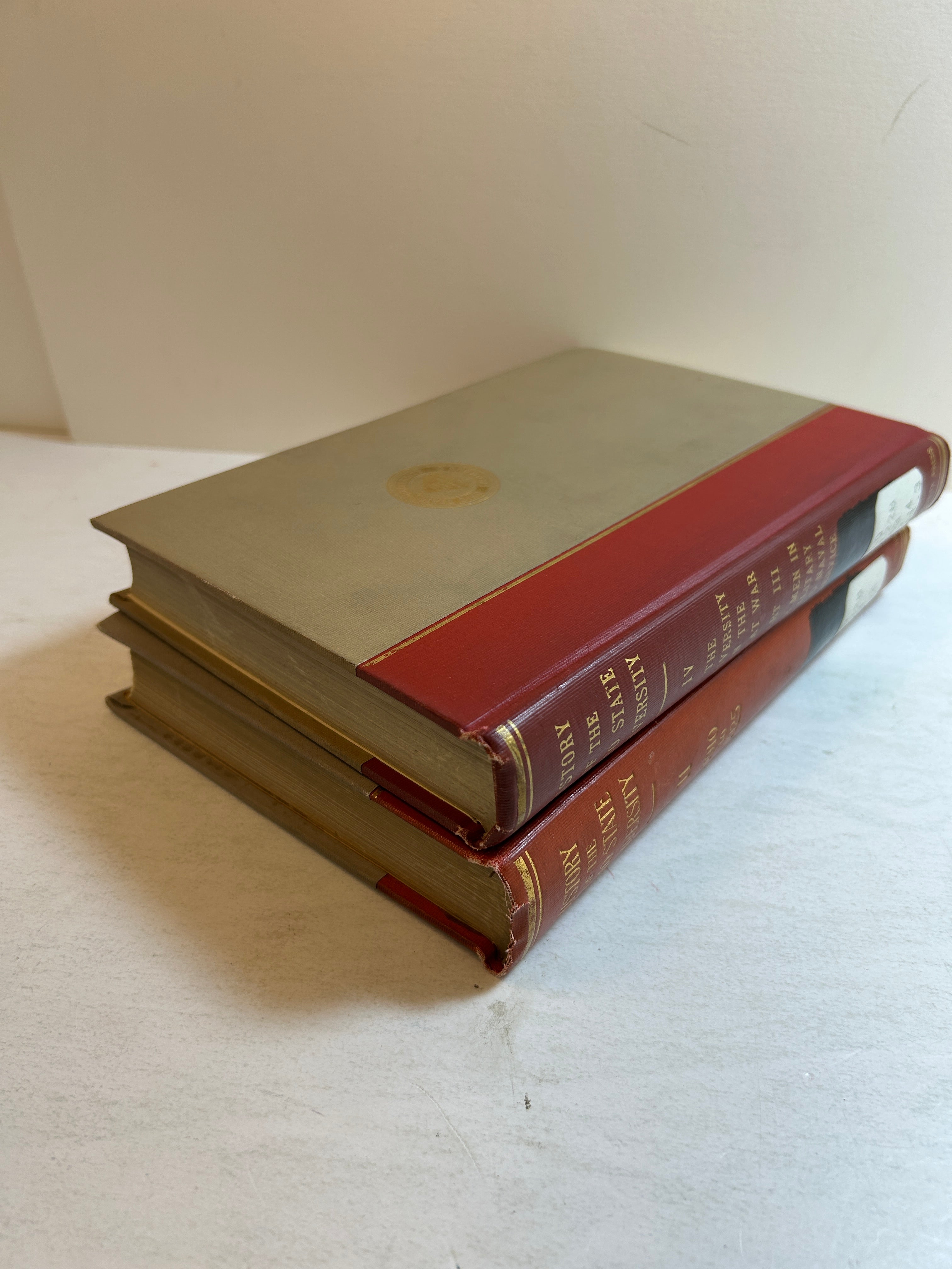 2 Vols: History of the Ohio State University II/IV 1926-38 Rare Ex-Library HC