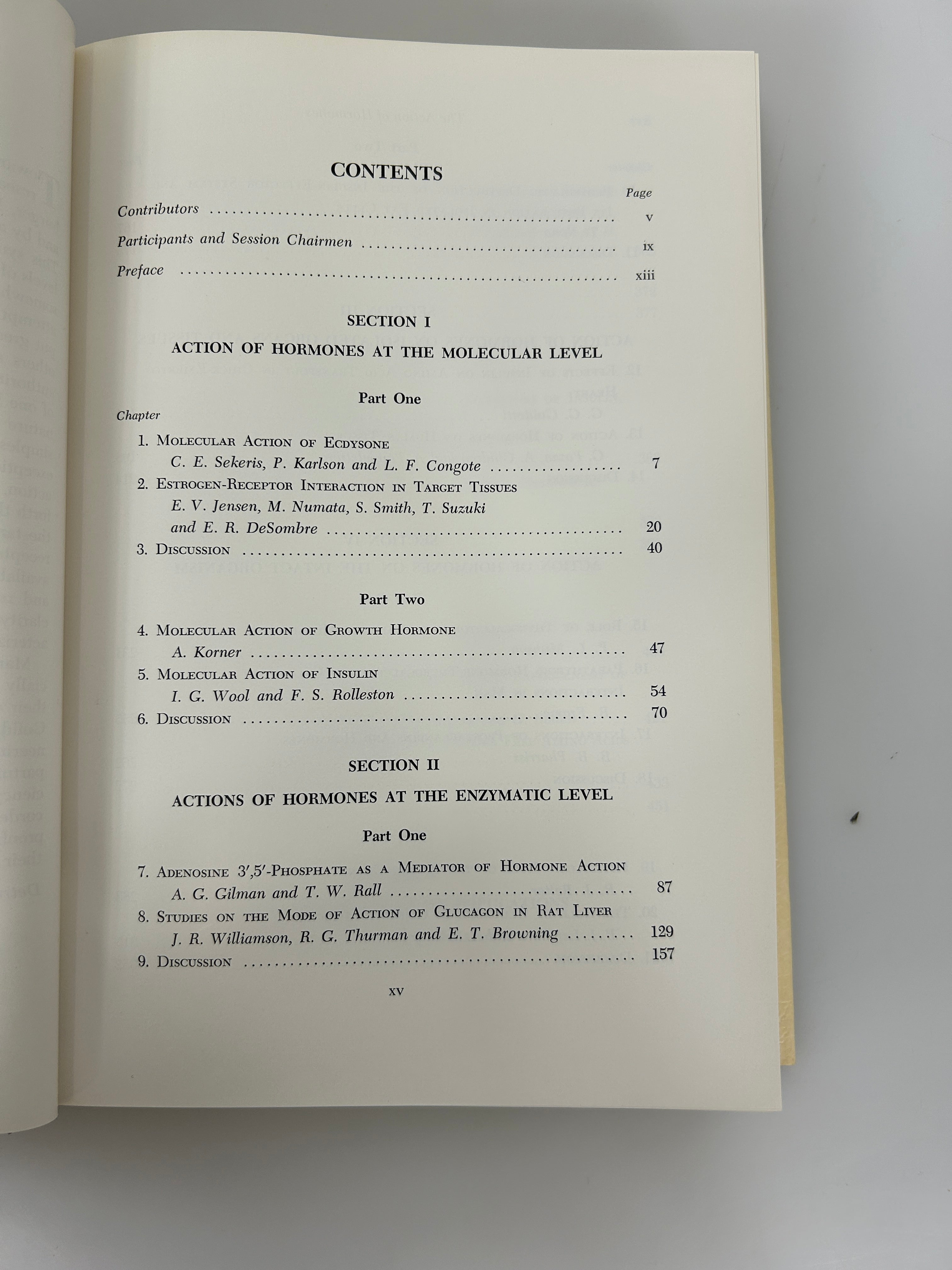 2 Vols: Hormone Assay/The Action of Hormones 1950-1971 Vintage HC Textbooks