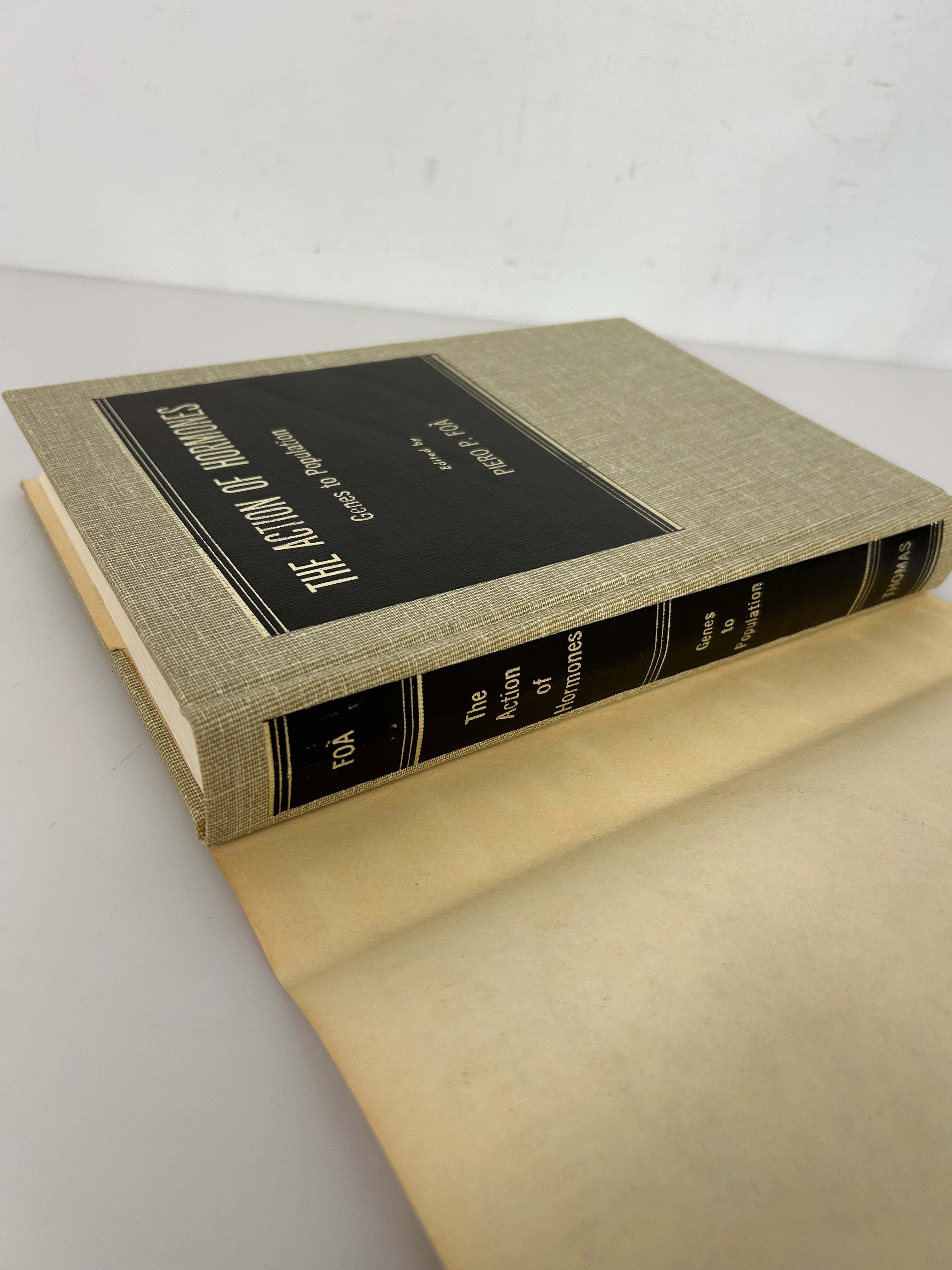 2 Vols: Hormone Assay/The Action of Hormones 1950-1971 Vintage HC Textbooks