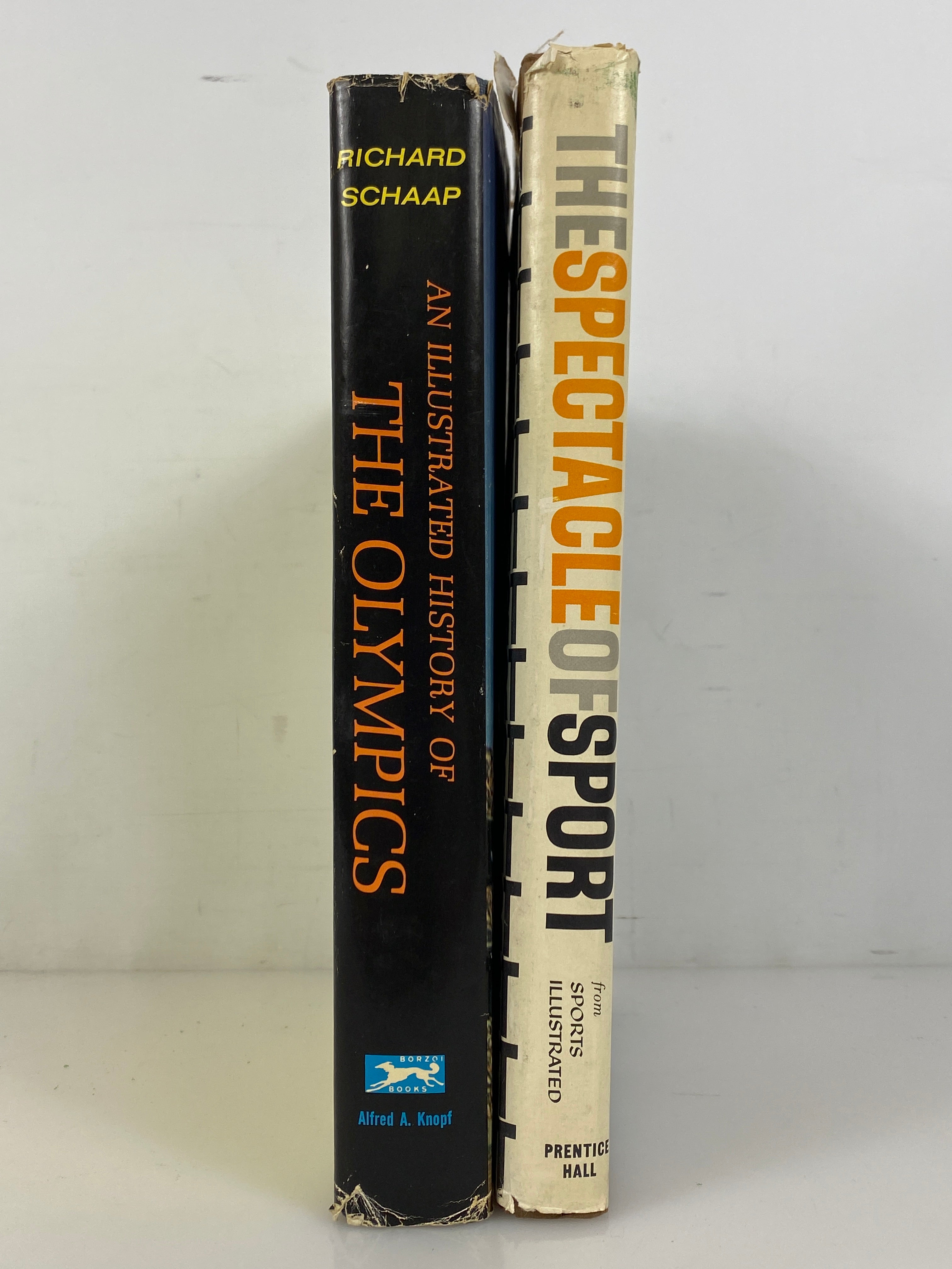 2 Vols: Illustrated History of the Olympics/The Spectacle of Sport 1957-63 HCDJ