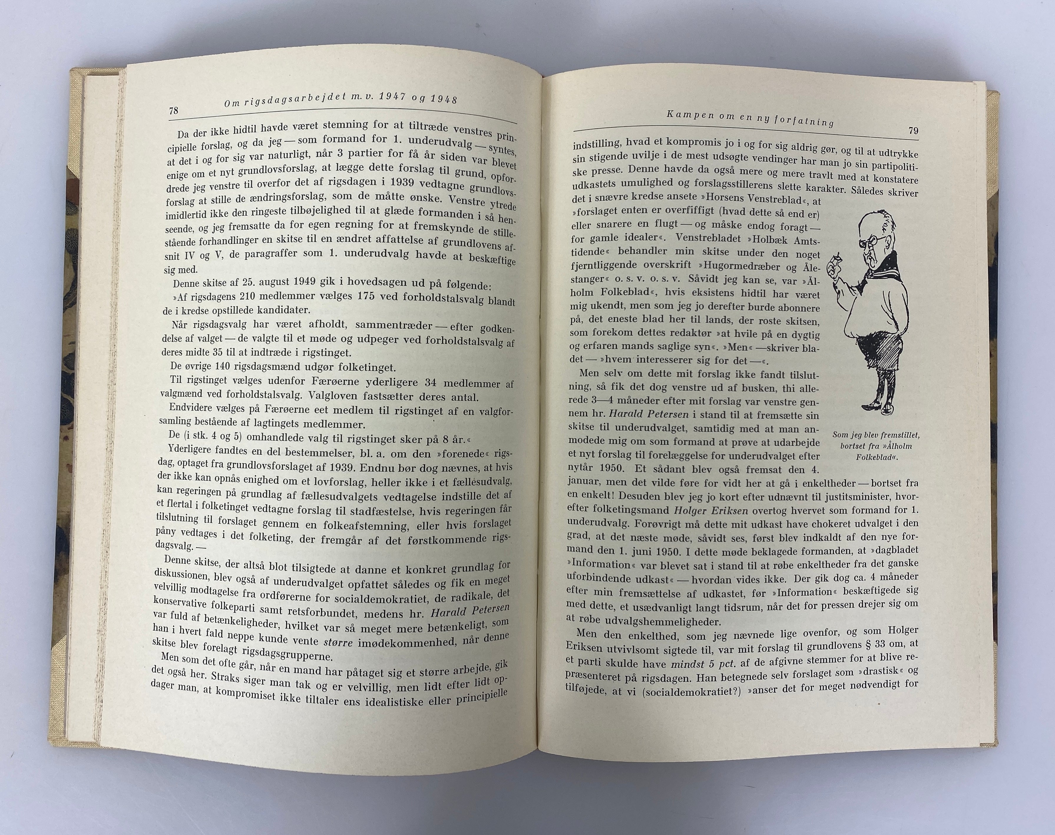 2 Vols in Danish: Eet Liv-Mange Liv/Pa'en Igen Minder Og Meninger 1950-1954 HC