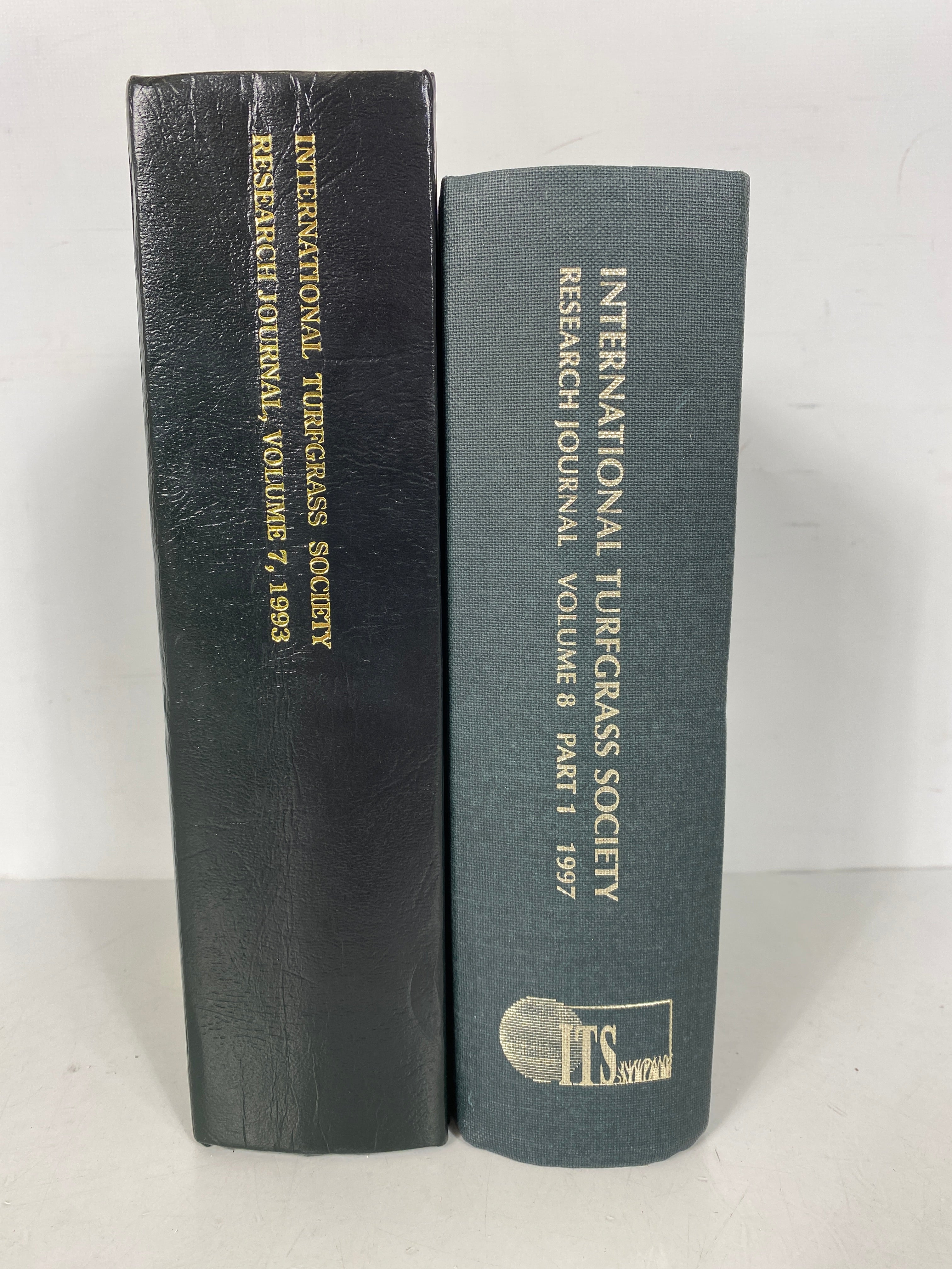 2 Vols: International Turfgrass Society Research Journal 1993/1997 HC