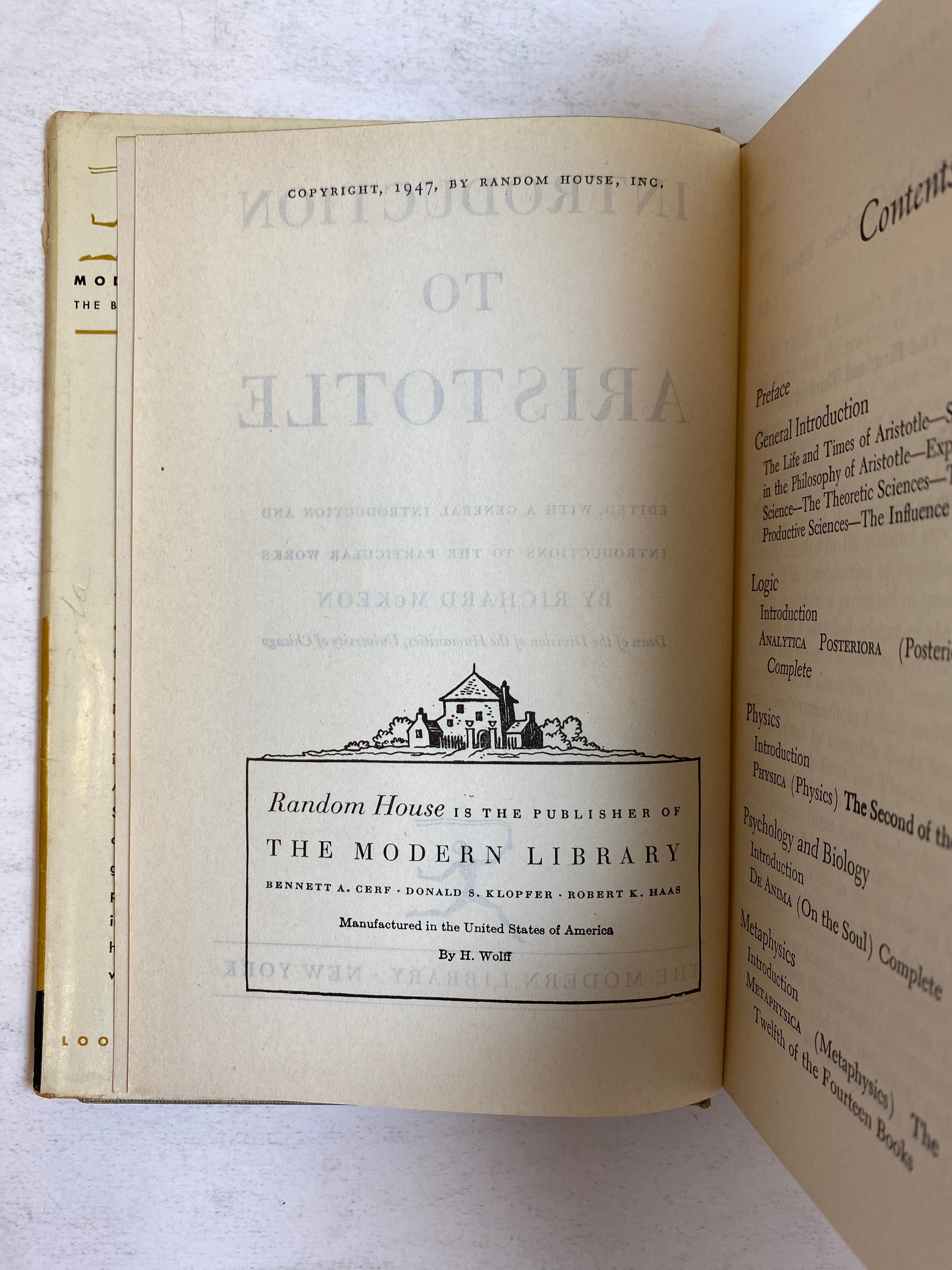 2 Vols: Introduction to Plato/The Philosophy of Plato Vtg Modern Library HCDJ