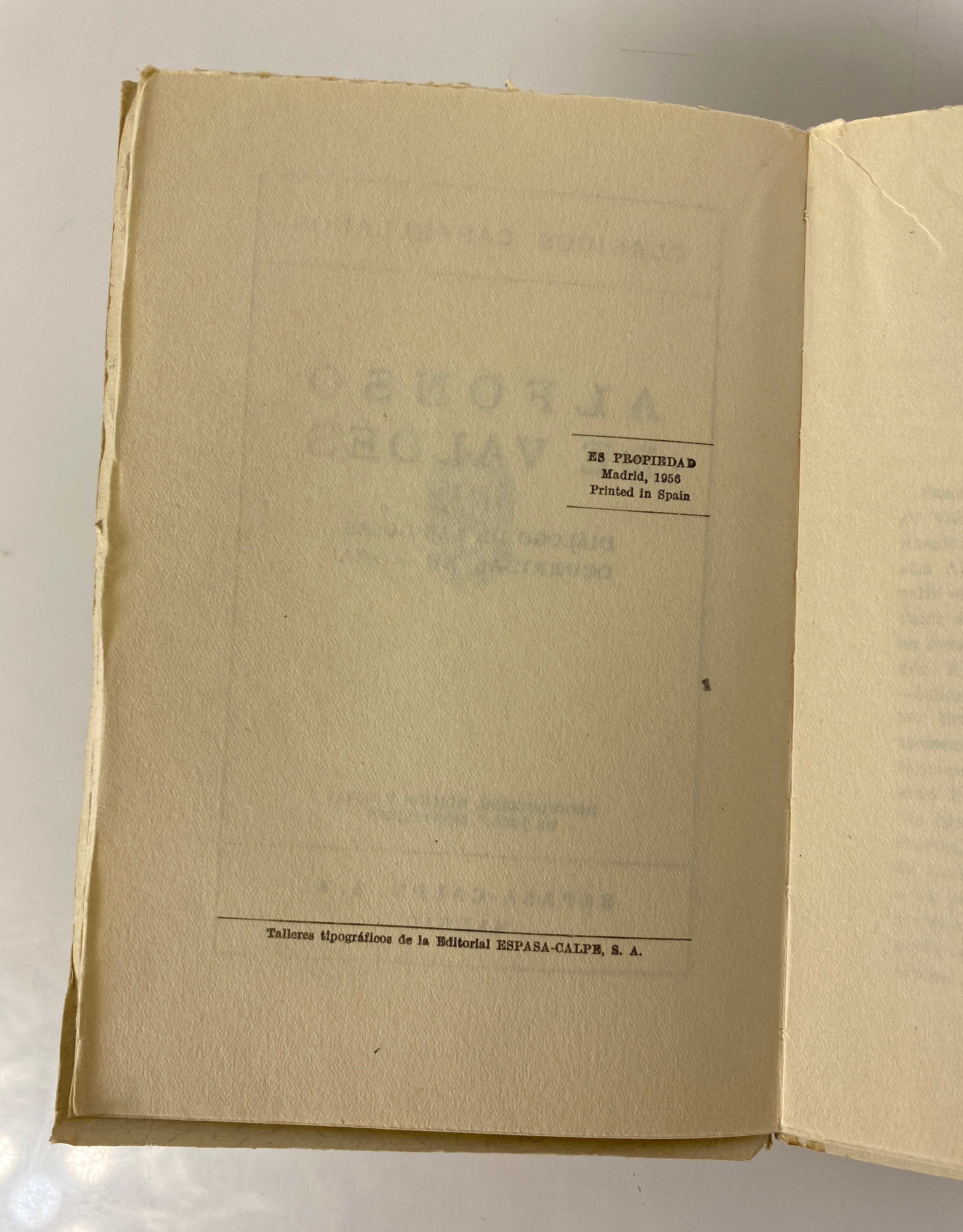 2 Vols: Juan de Valdes/Alfonso de Valdes by Montesinos 1956-64 SC