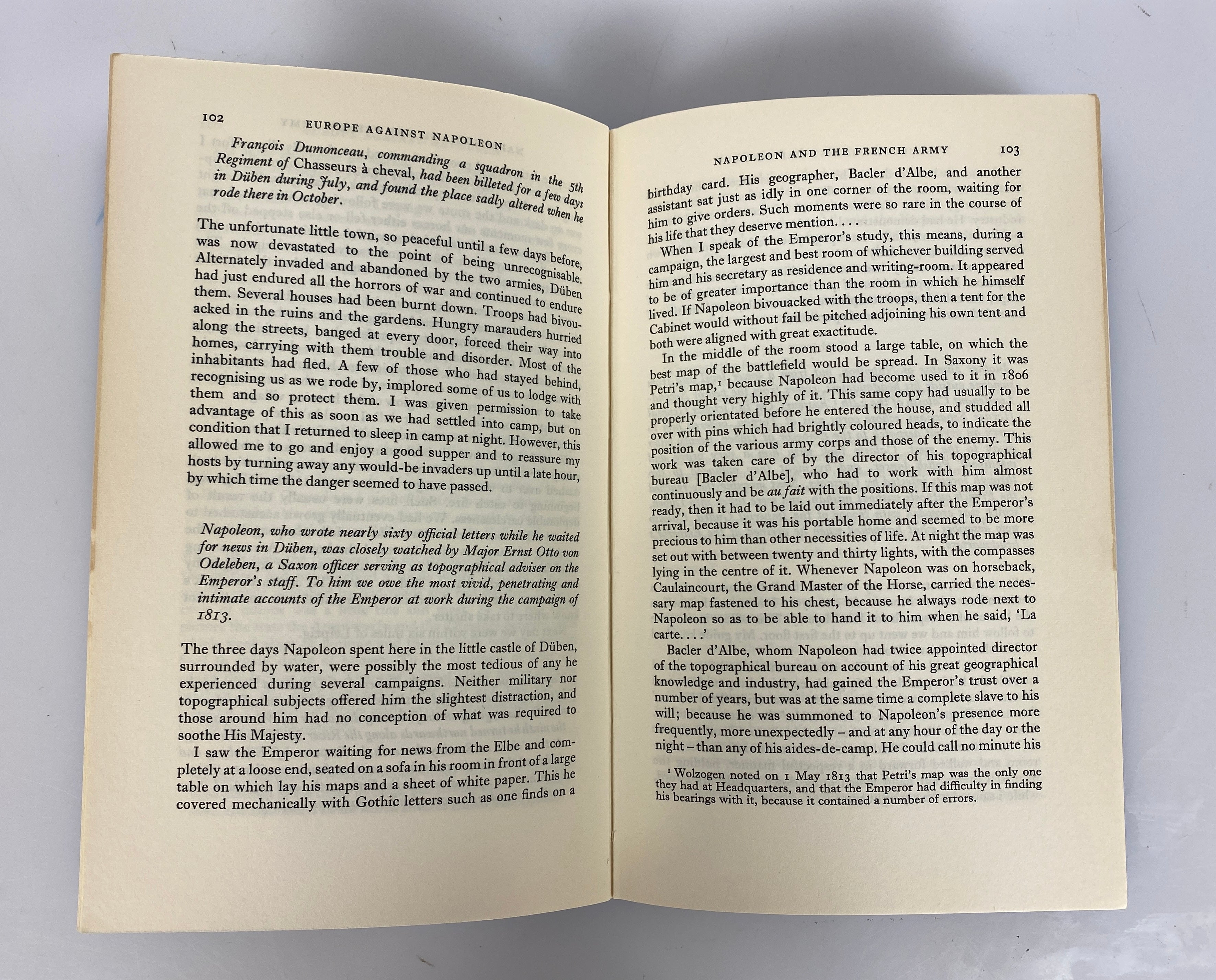 2 Vols: Napoleon at Bay 1814/Europe Against Napoleon (1914-1970) Ex-Library HC