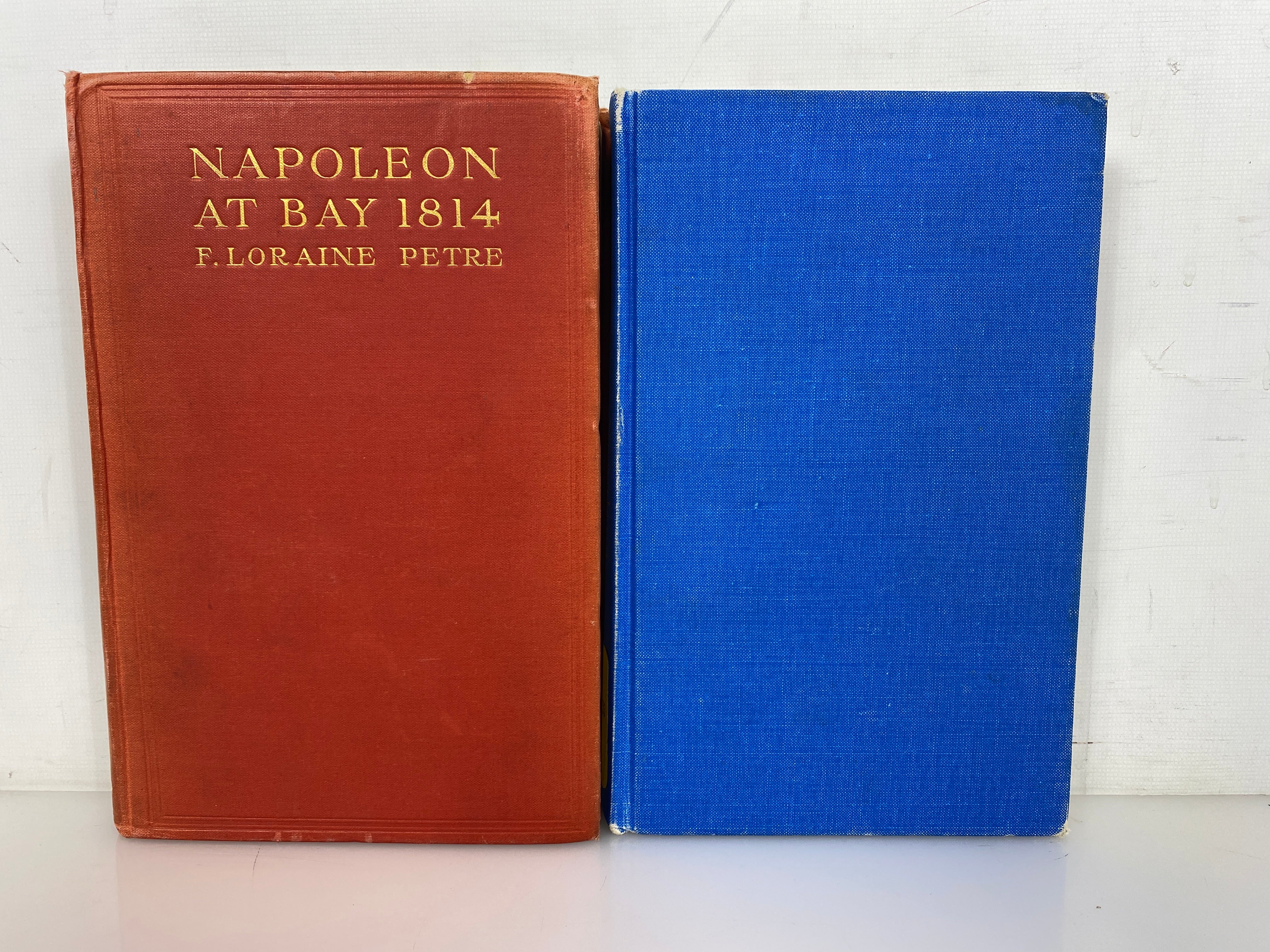 2 Vols: Napoleon at Bay 1814/Europe Against Napoleon (1914-1970) Ex-Library HC