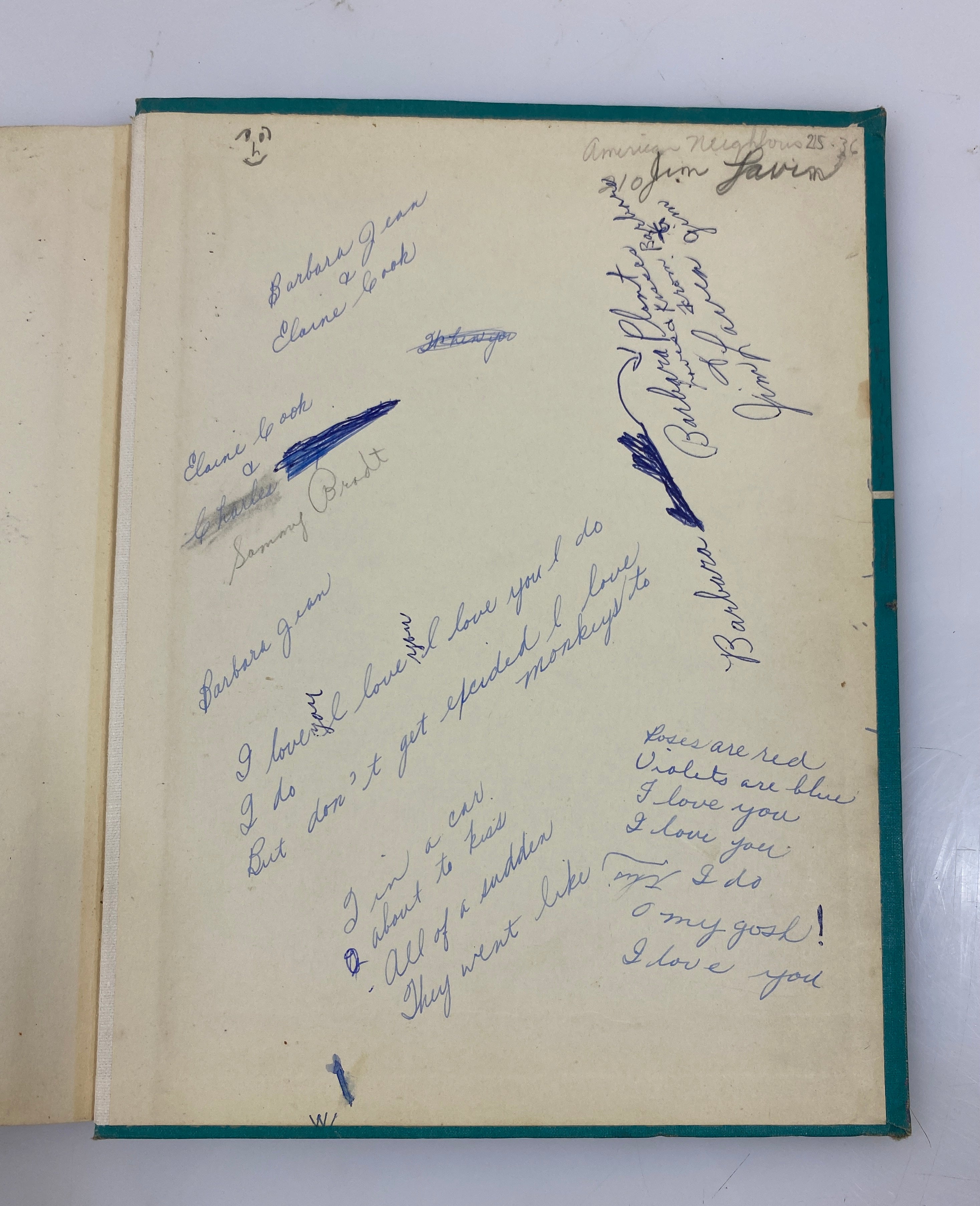 2 Vols: Ontario Public School Geography/Canada & Her Neighbors Vintage HC