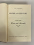 2 Vols: Order & History by Voegelin (I & III) 1956-57 Ex-Library HC