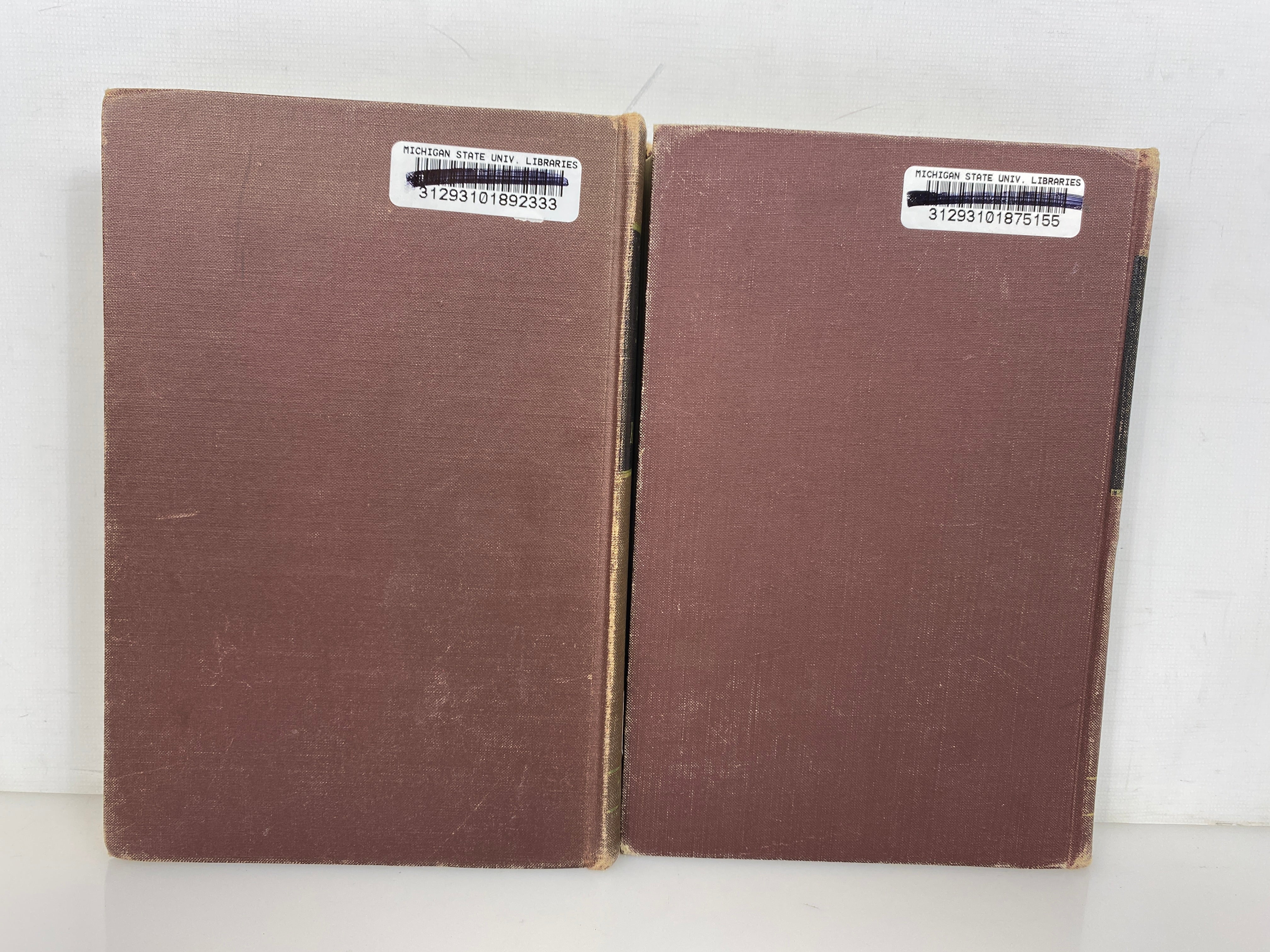 2 Vols: Order & History by Voegelin (I & III) 1956-57 Ex-Library HC