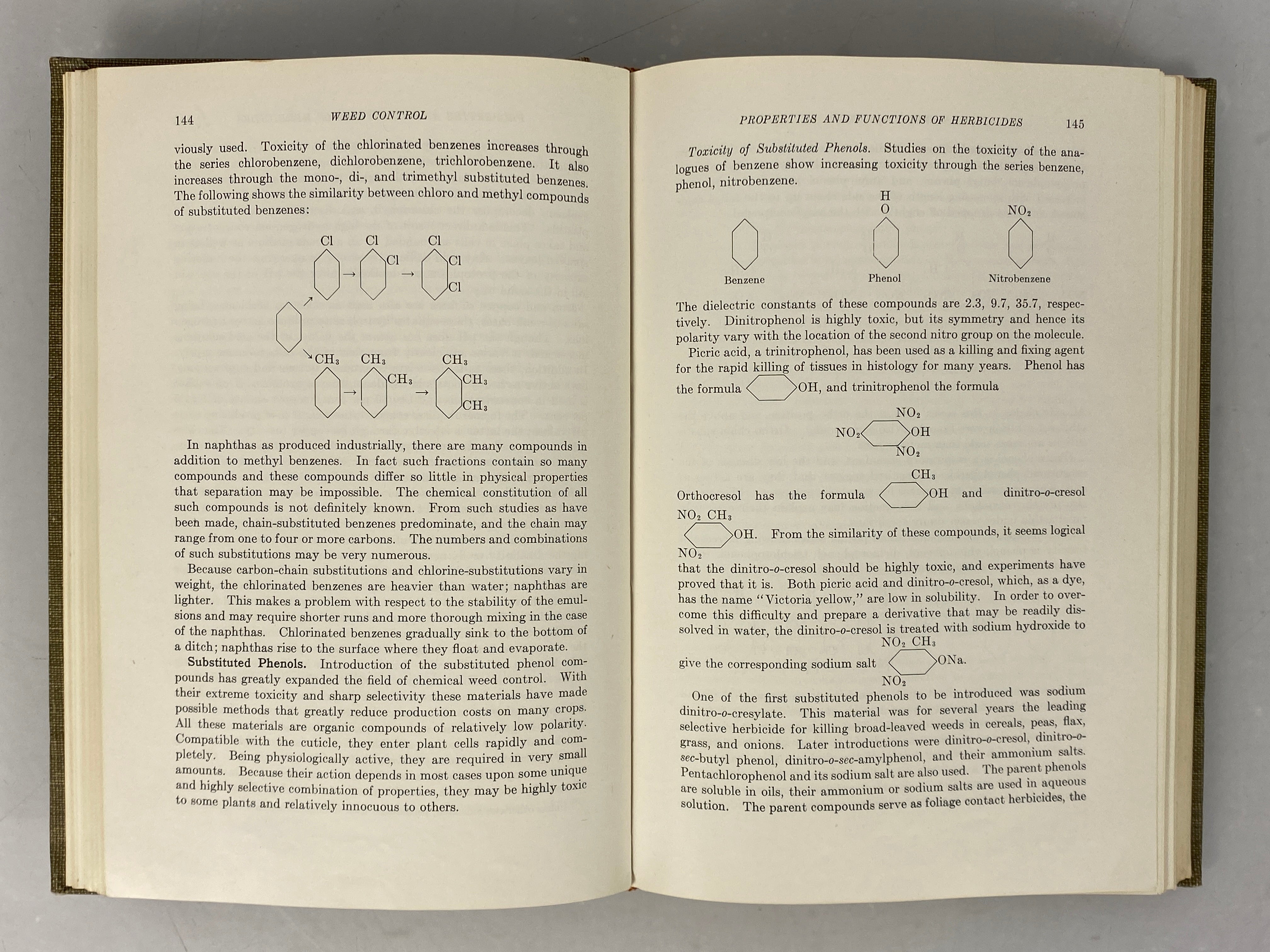 2 Vols: Plant Physiology (1938)/Weed Control (1952) Vintage McGraw-Hill HC