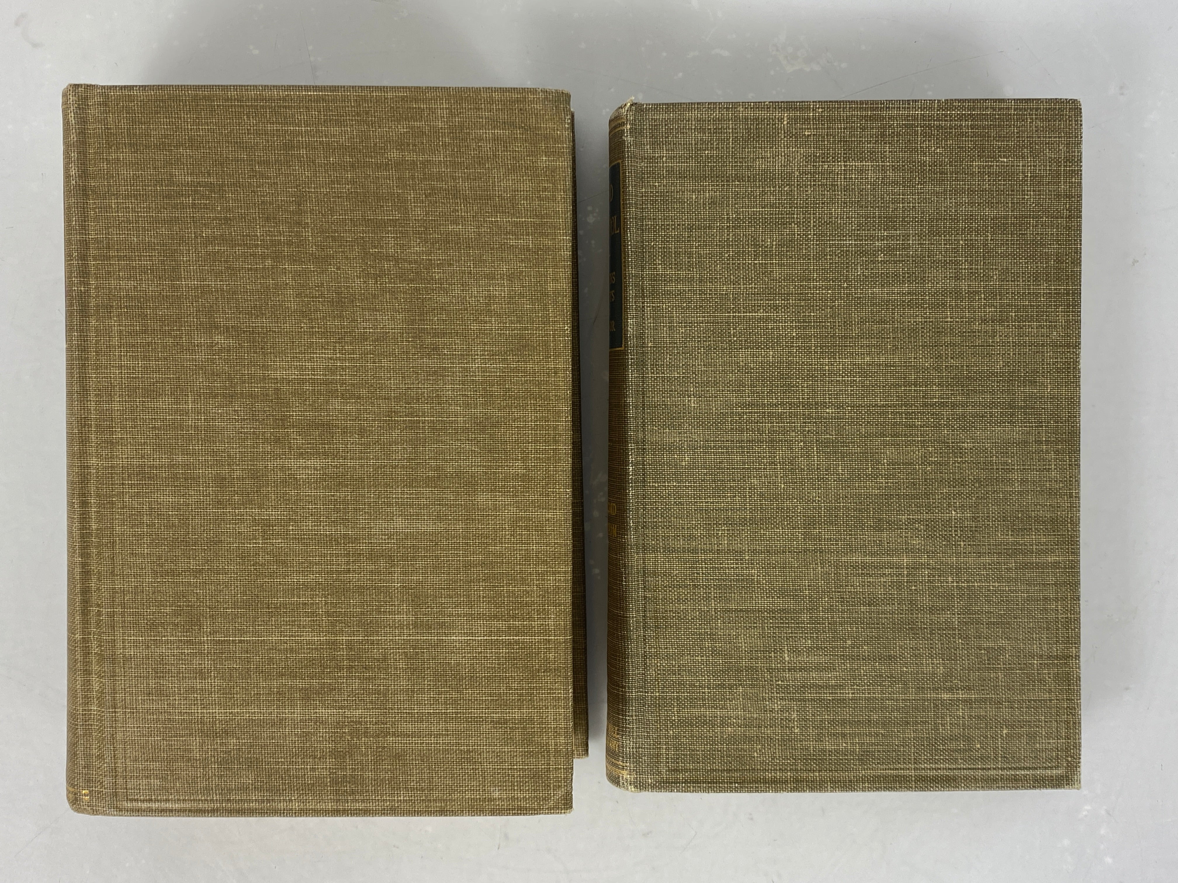 2 Vols: Plant Physiology (1938)/Weed Control (1952) Vintage McGraw-Hill HC