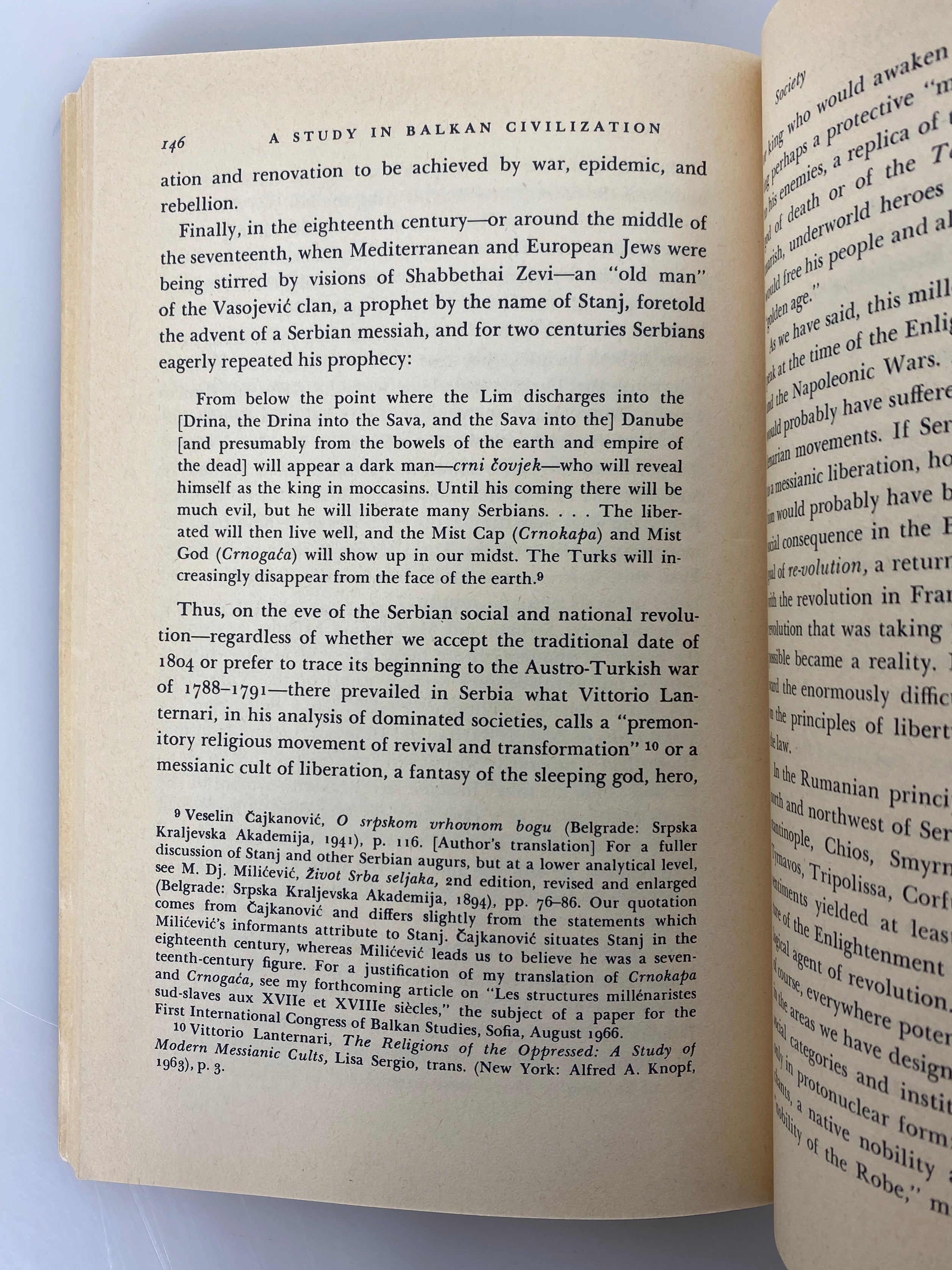 2 Vols: Rise of Nationality in the Balkans/Balkan Civilization 1966-67 Ex-Lib