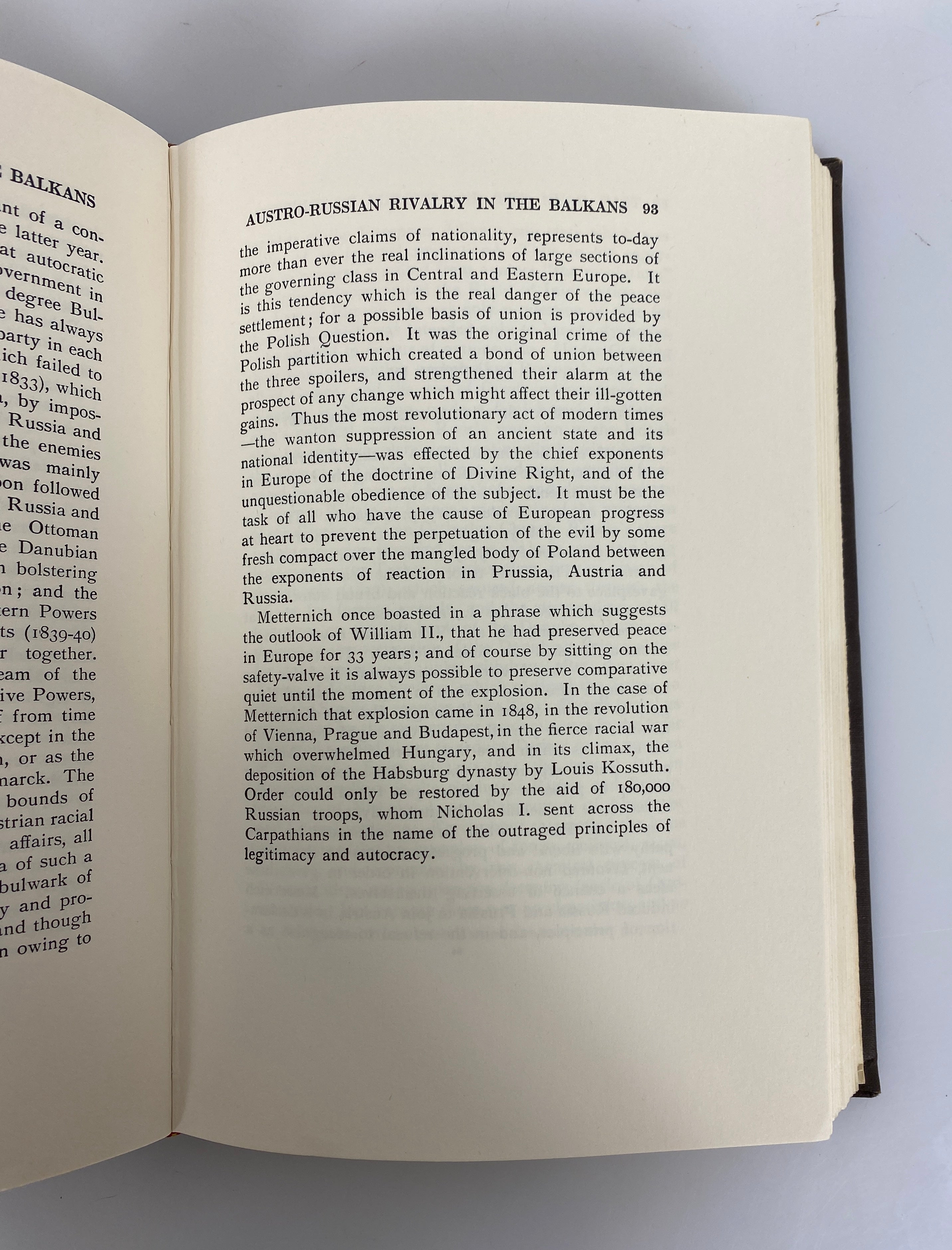 2 Vols: Rise of Nationality in the Balkans/Balkan Civilization 1966-67 Ex-Lib