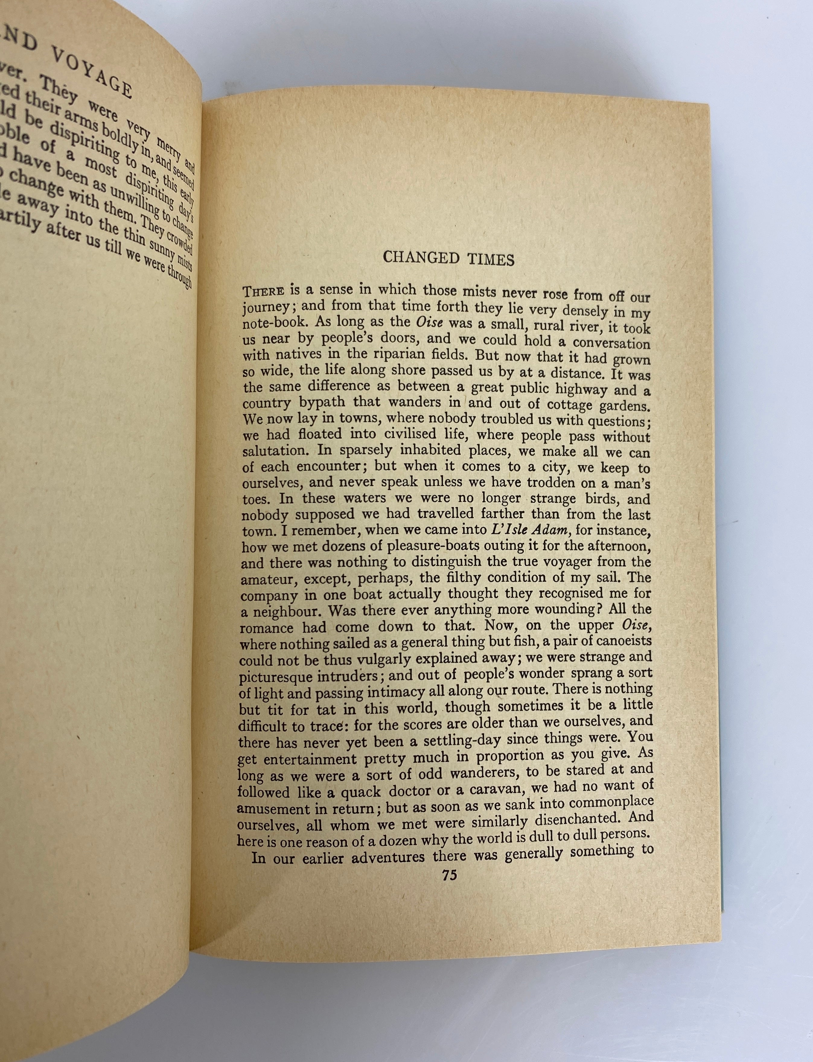 2 Vols Robert Louis Stevenson: Inland Voyage/Master of Ballantrae 1930, 1978 HC