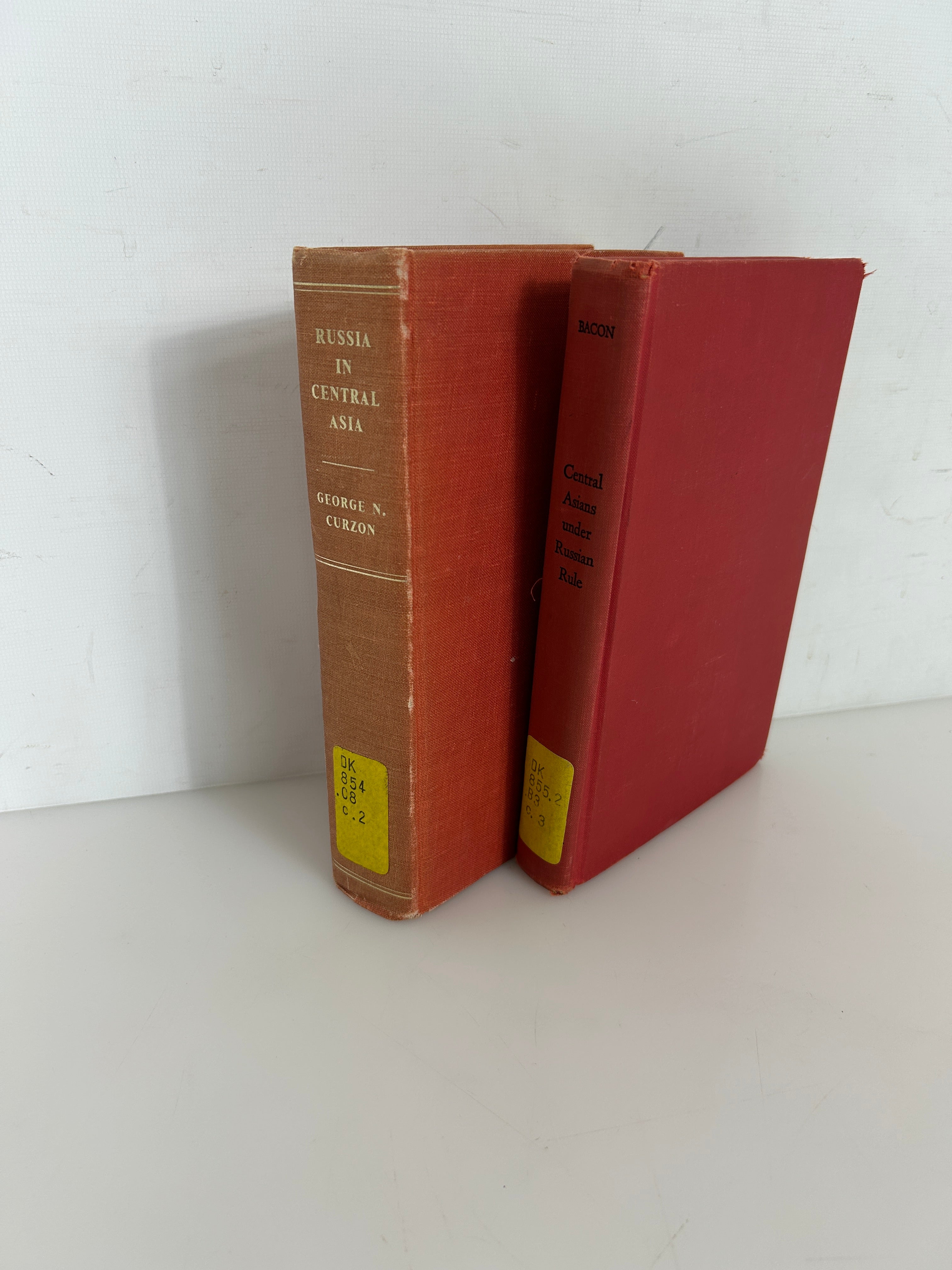 2 Vols: Russia in Central Asia/Central Asians Under Russian Rule Ex-Library HC