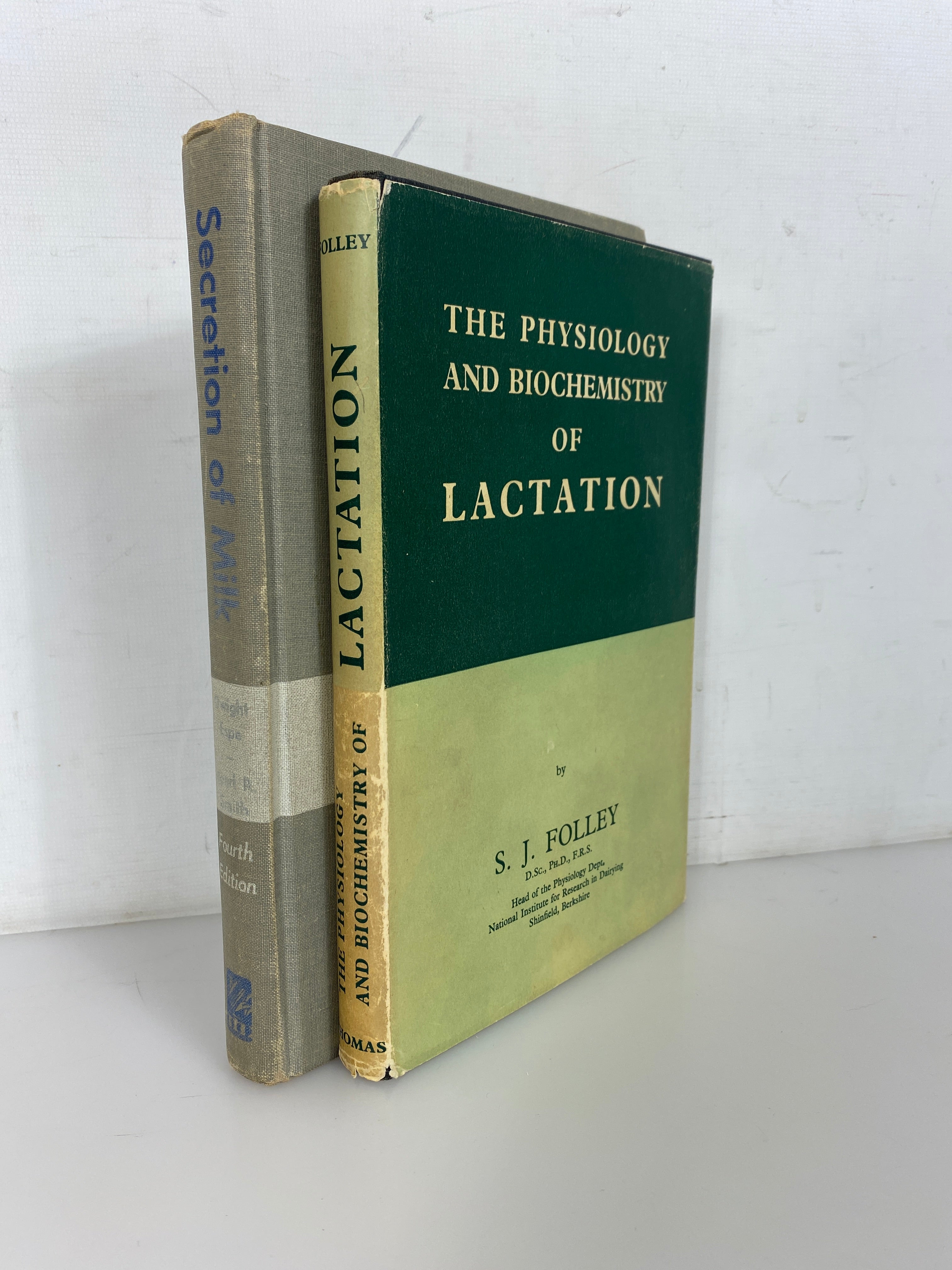 2 Vols: Secretion of Milk/The Physiology & Biochemistry of Lactation 1952-56
