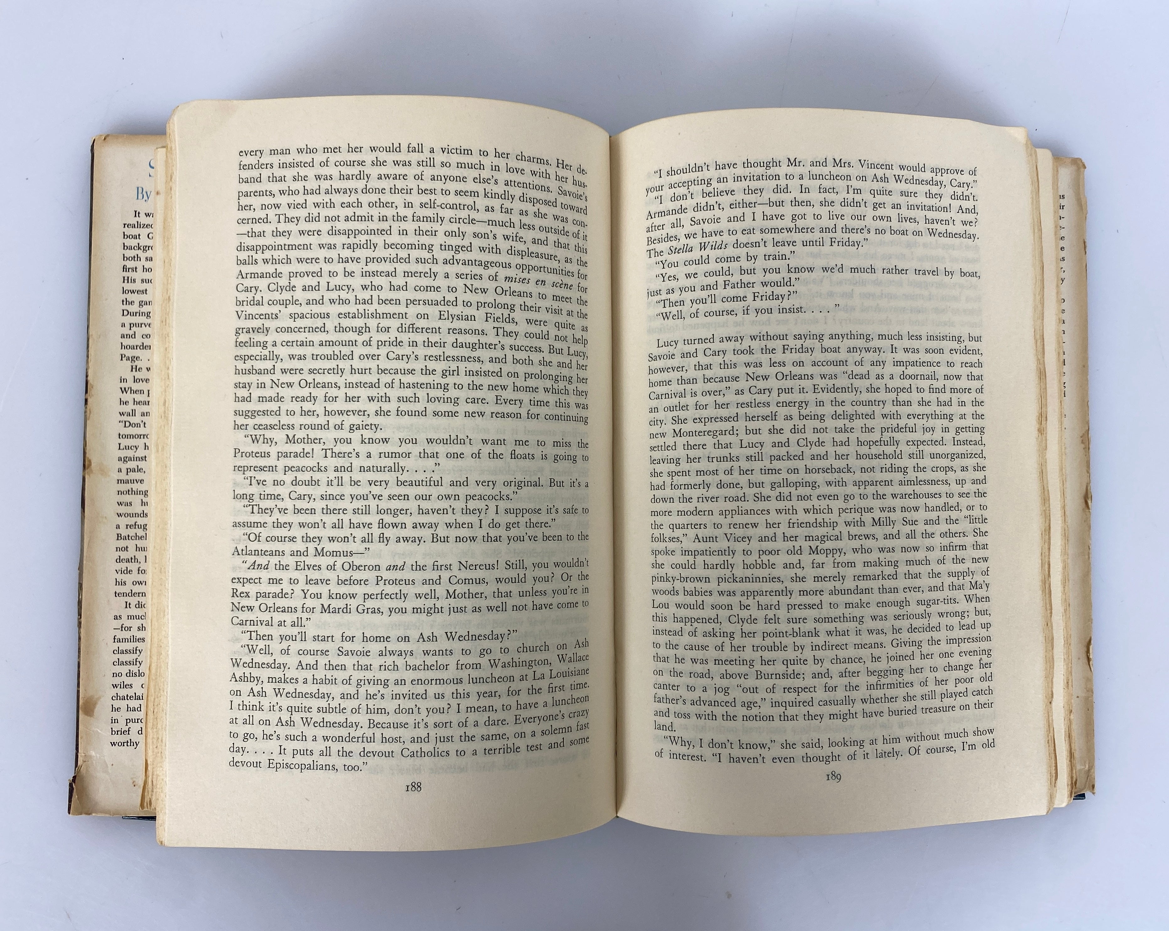 2 Vols: Steamboat Gothic/I The King by Frances Parkinson Keyes BCE HCDJ