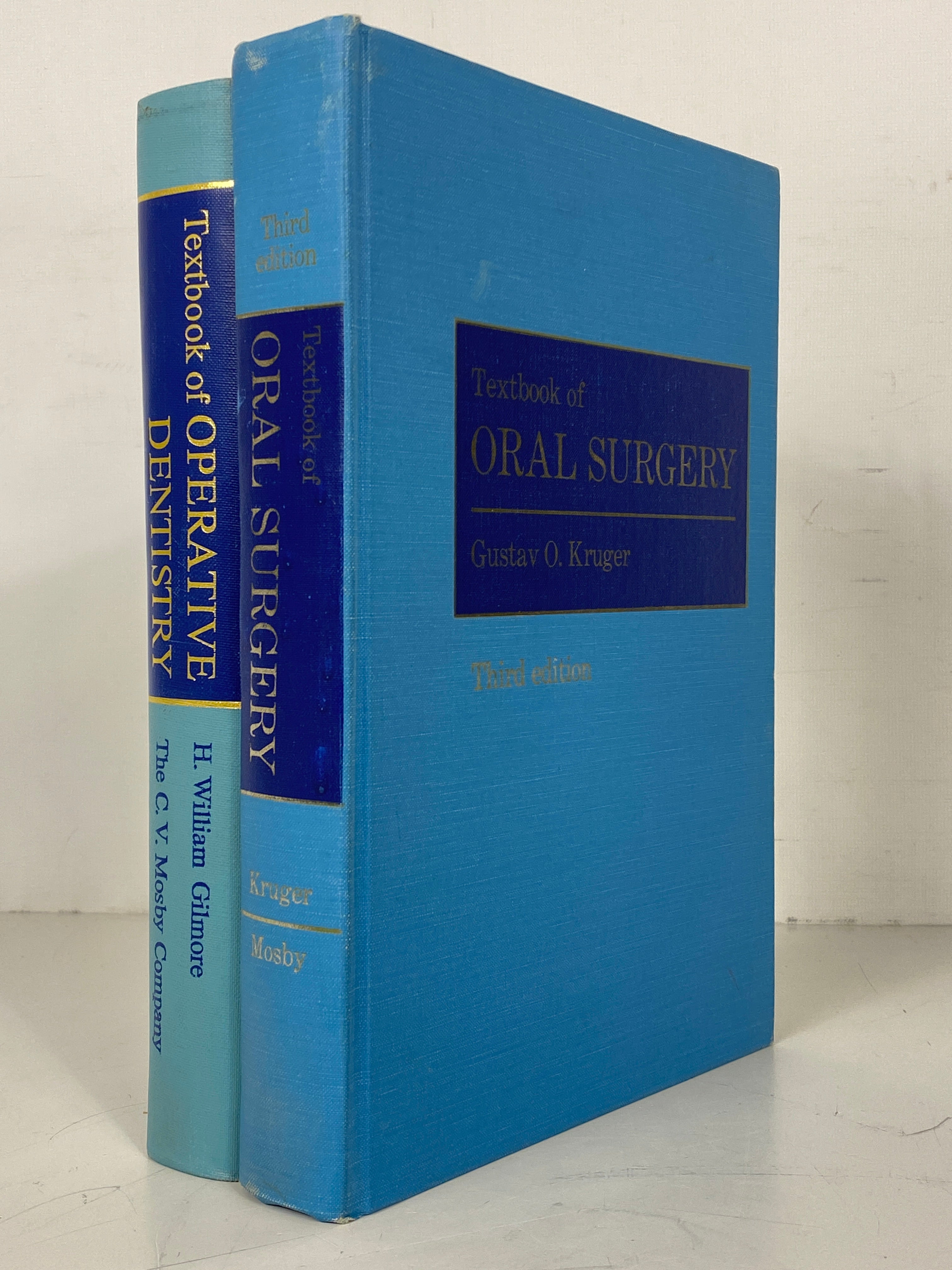 2 Vols: Textbook of Operative Dentistry/Textbook of Oral Surgery 1967-68 HC