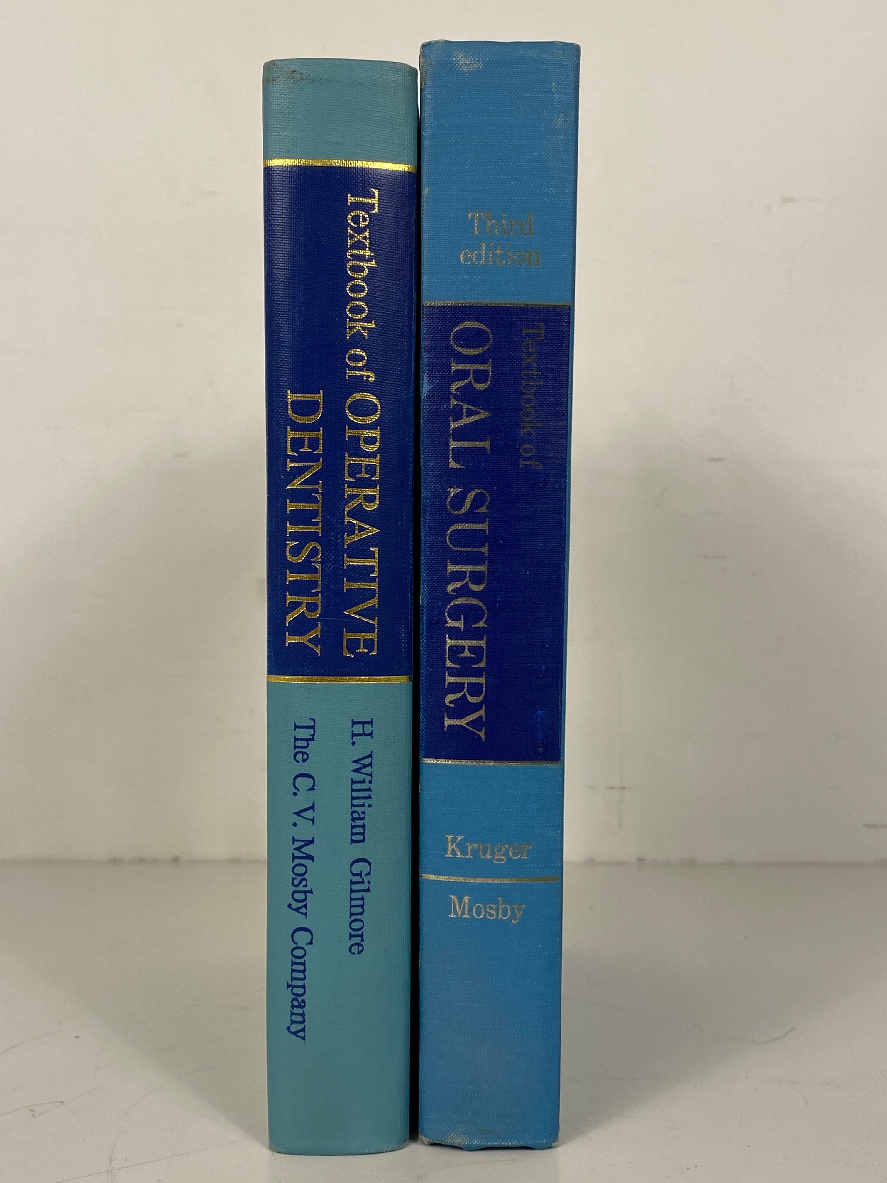 2 Vols: Textbook of Operative Dentistry/Textbook of Oral Surgery 1967-68 HC