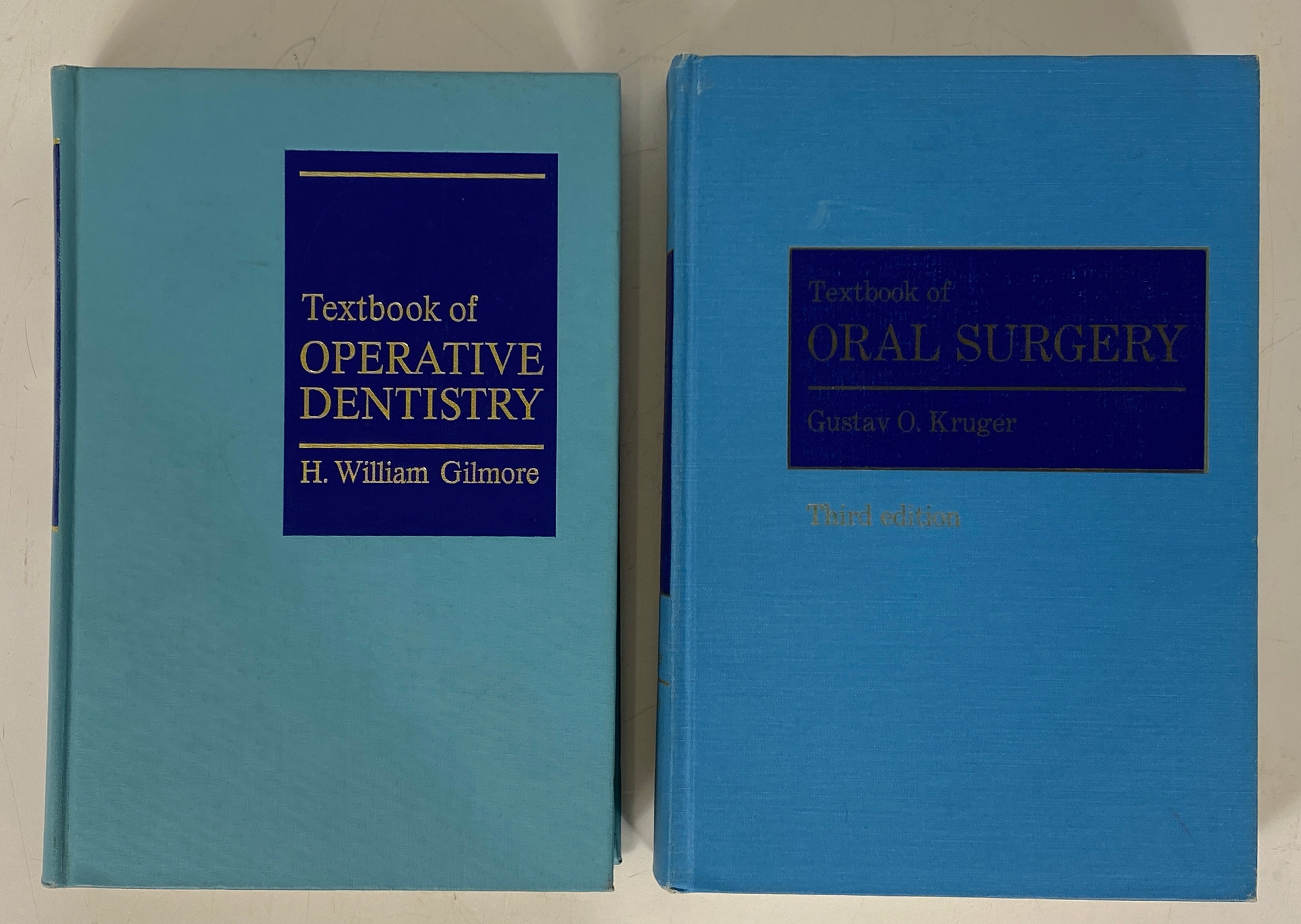 2 Vols: Textbook of Operative Dentistry/Textbook of Oral Surgery 1967-68 HC