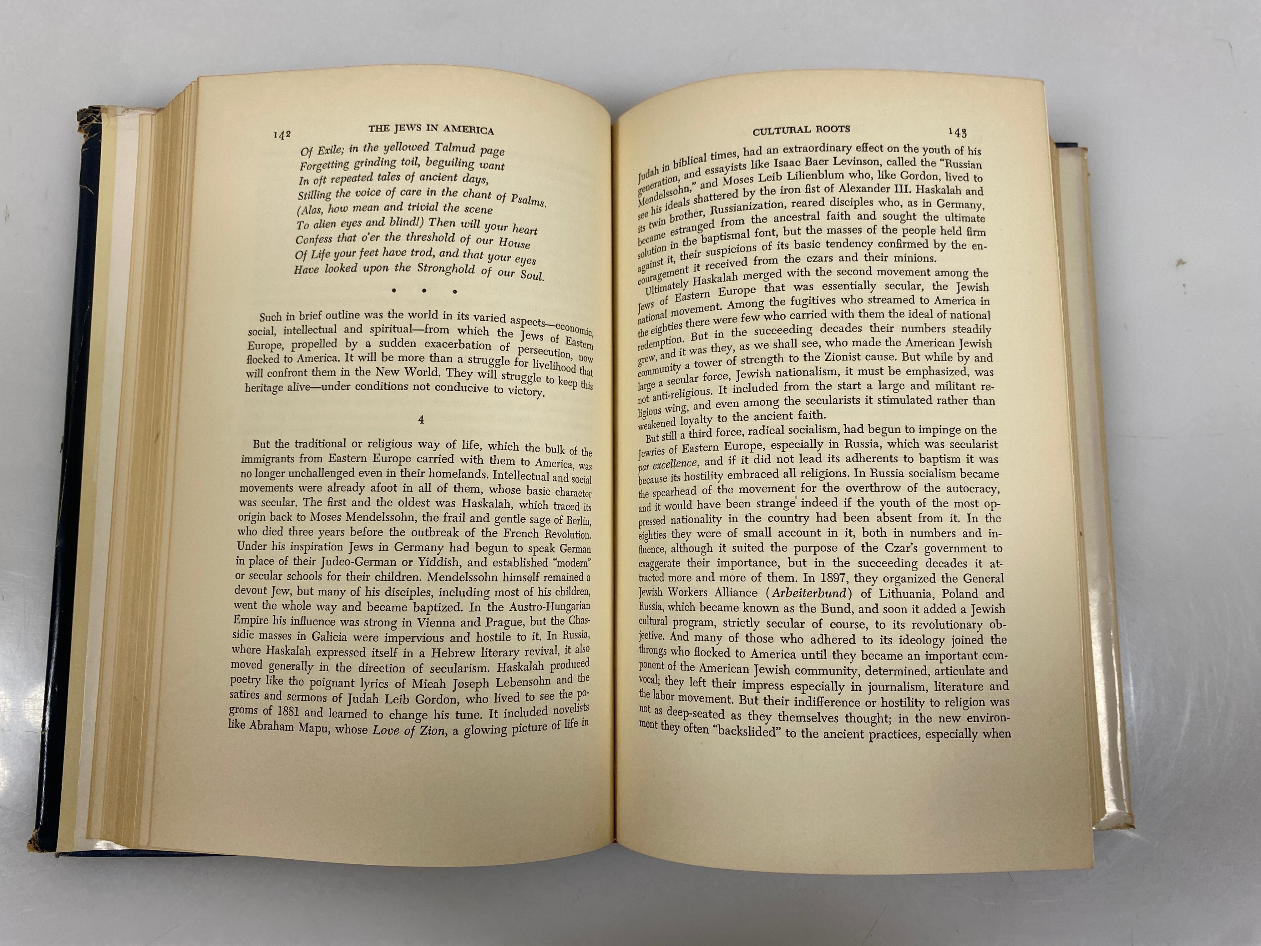 2 Vols: The Jews in America/Pictorial History of the Jewish People HCDJ