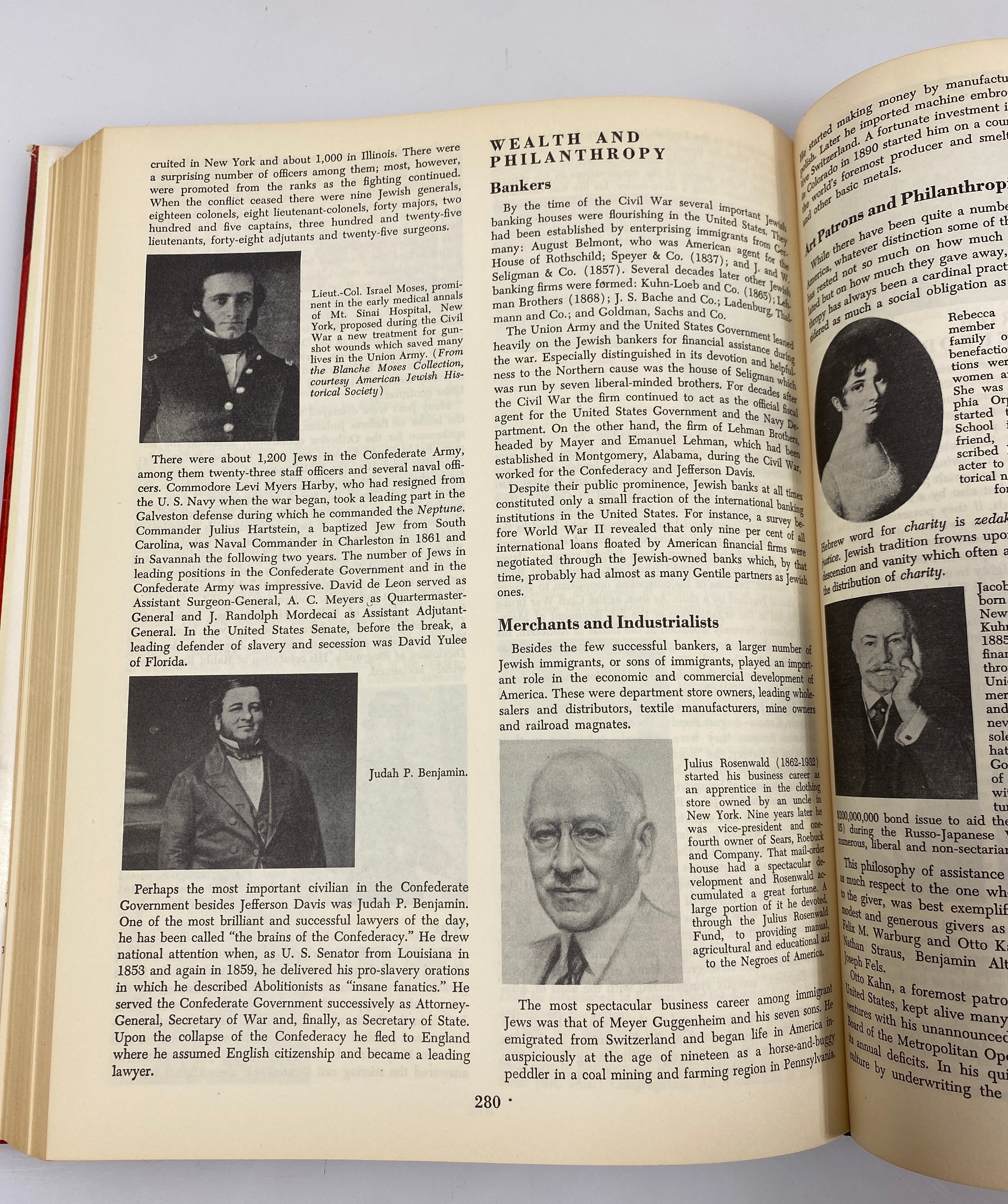 2 Vols: The Jews in America/Pictorial History of the Jewish People HCDJ