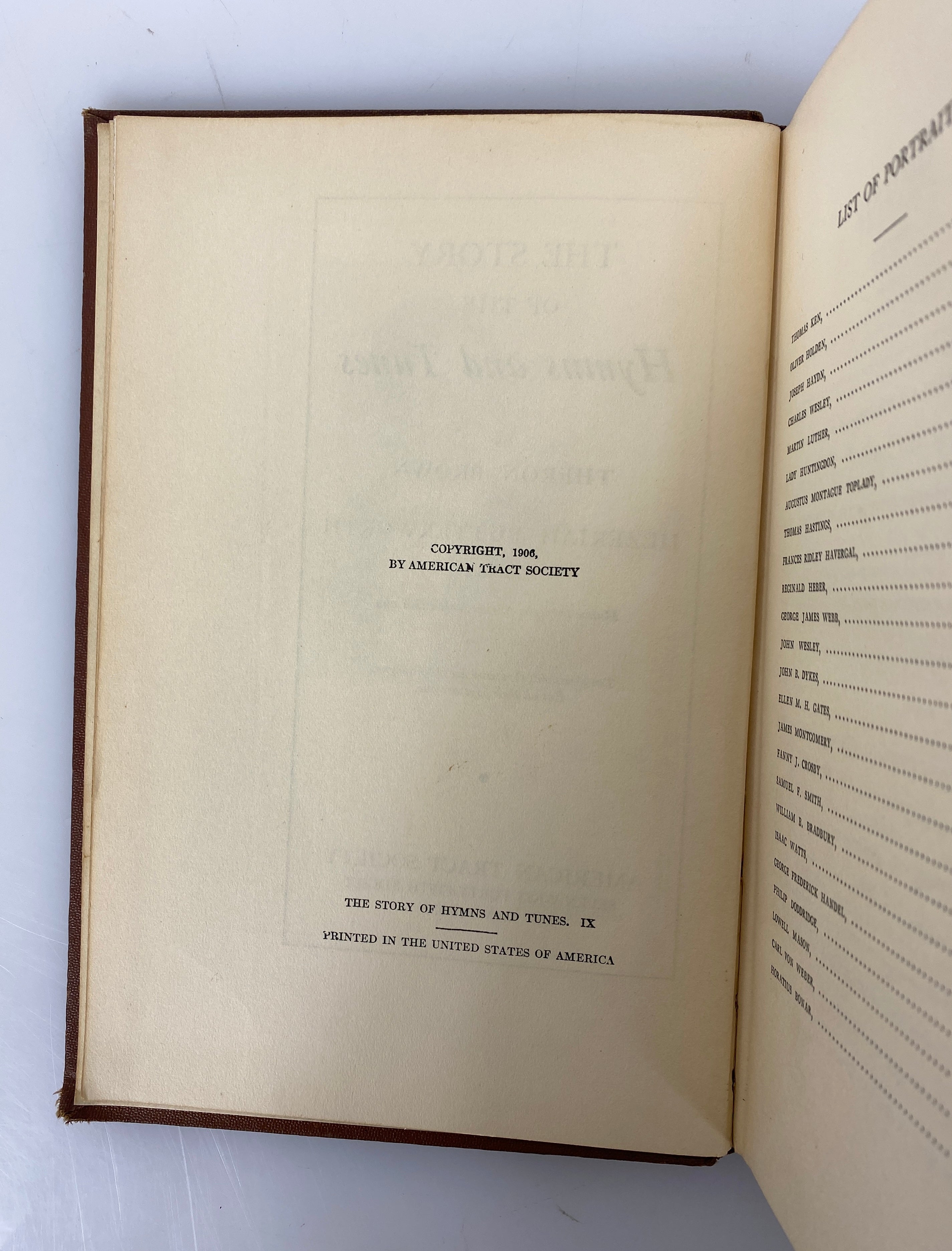 2 Vols: The New Hymnal (1924)/The Story of the Hymns & Tunes (1906) HC