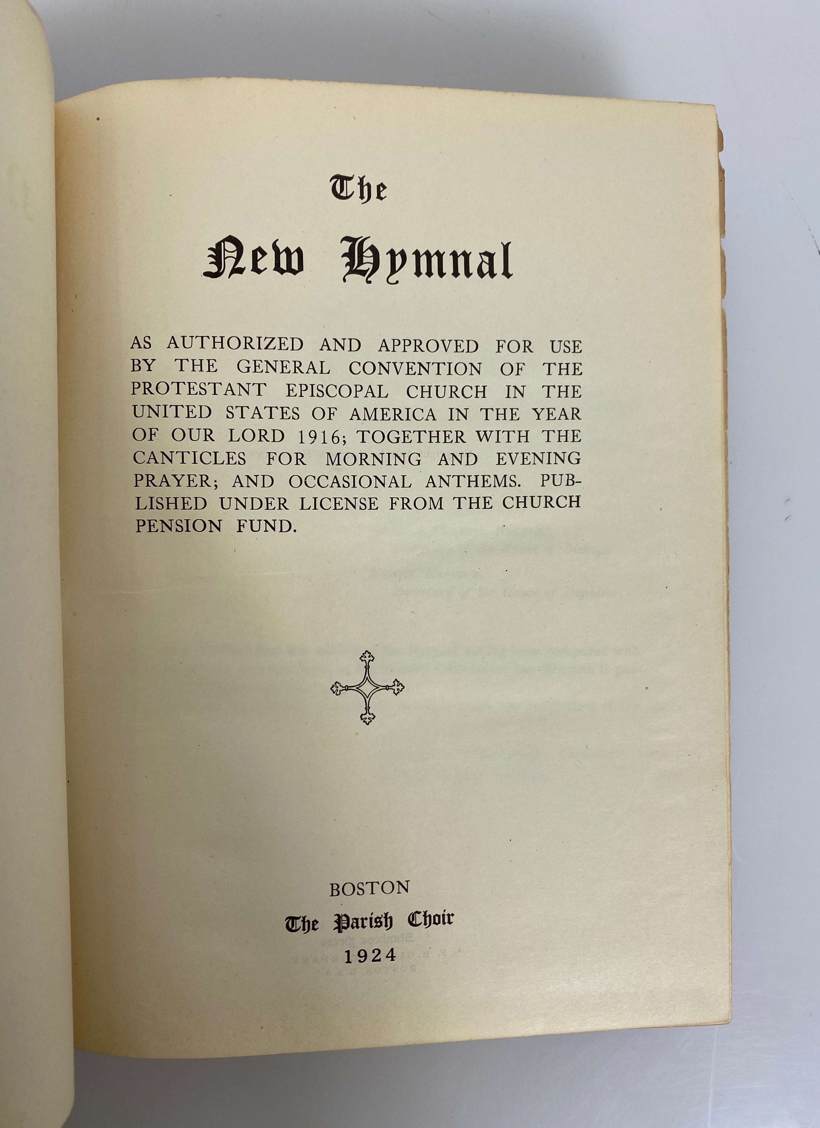 2 Vols: The New Hymnal (1924)/The Story of the Hymns & Tunes (1906) HC