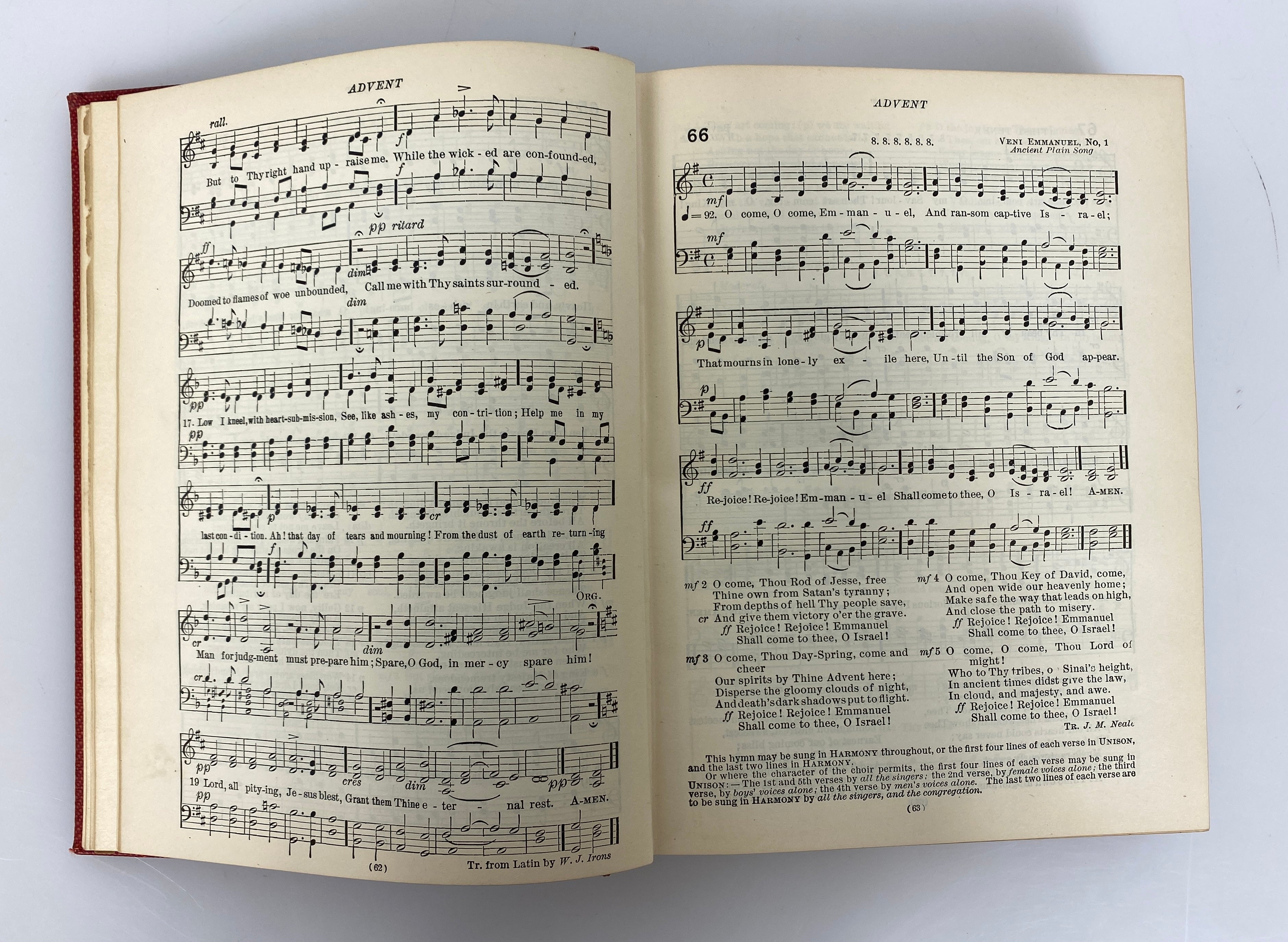 2 Vols: The New Hymnal (1924)/The Story of the Hymns & Tunes (1906) HC
