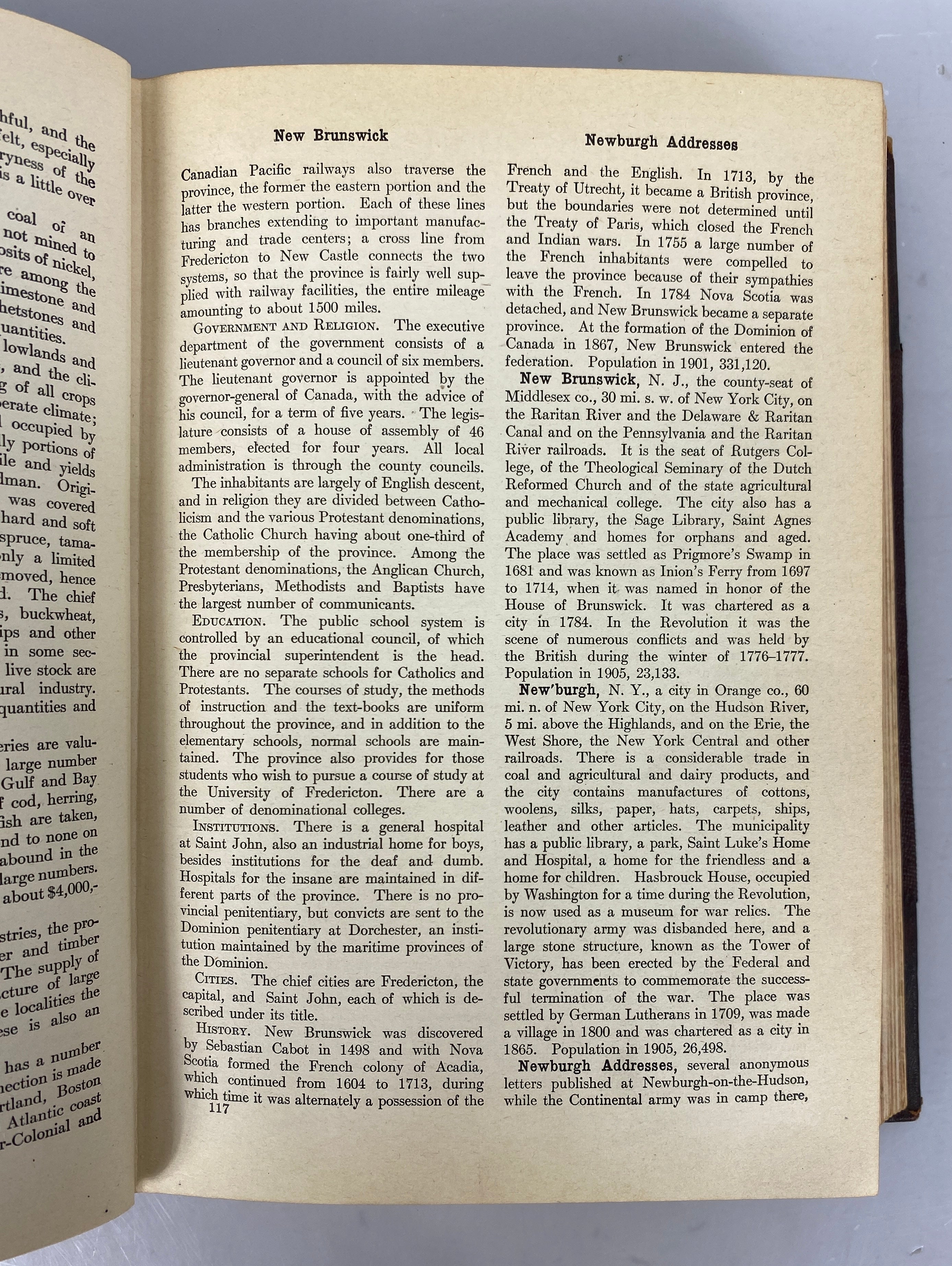 2 Vols: The New Practical Reference Library (III & IV) 1910 Antique HC