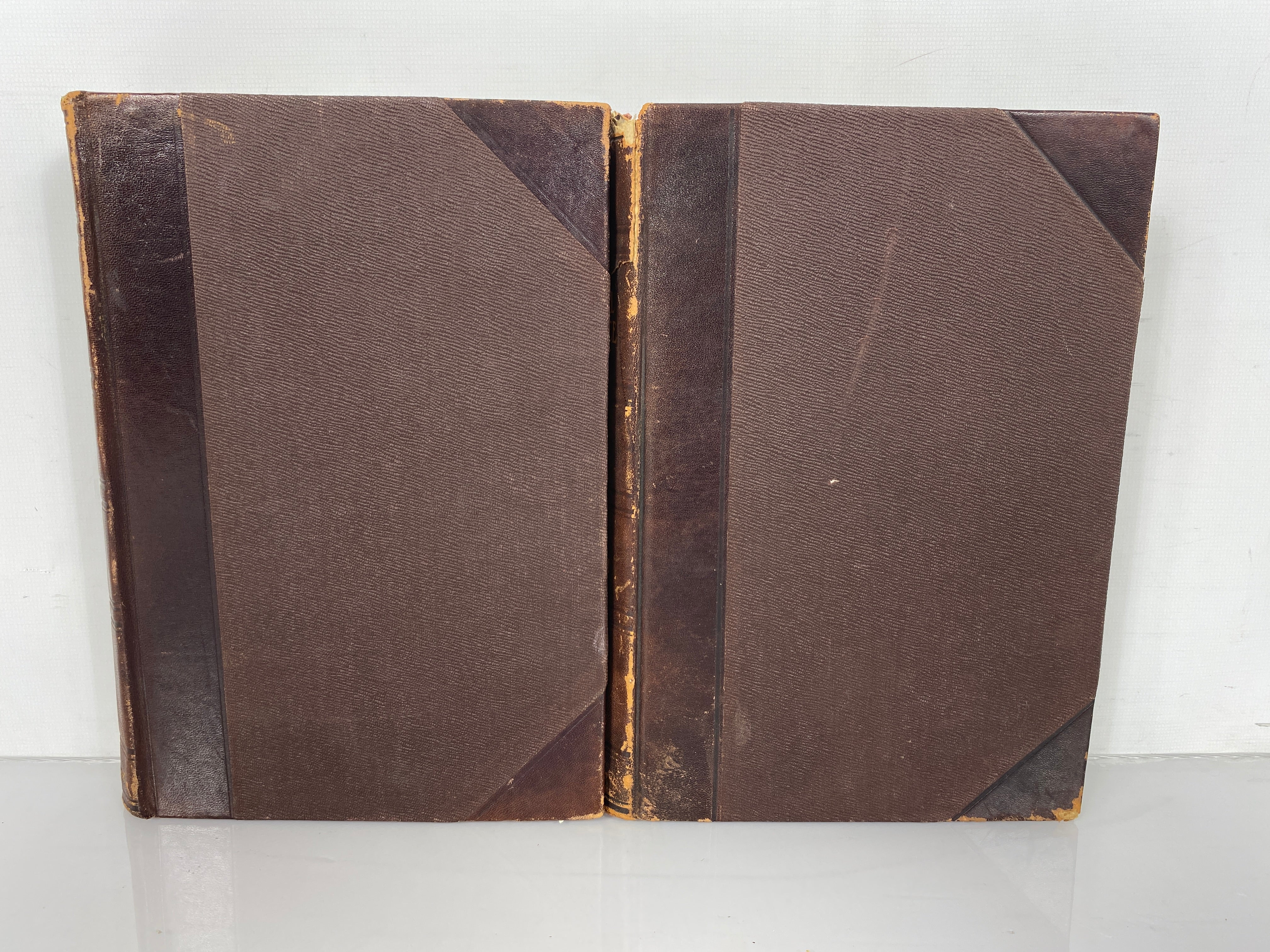 2 Vols: The New Practical Reference Library (III & IV) 1910 Antique HC
