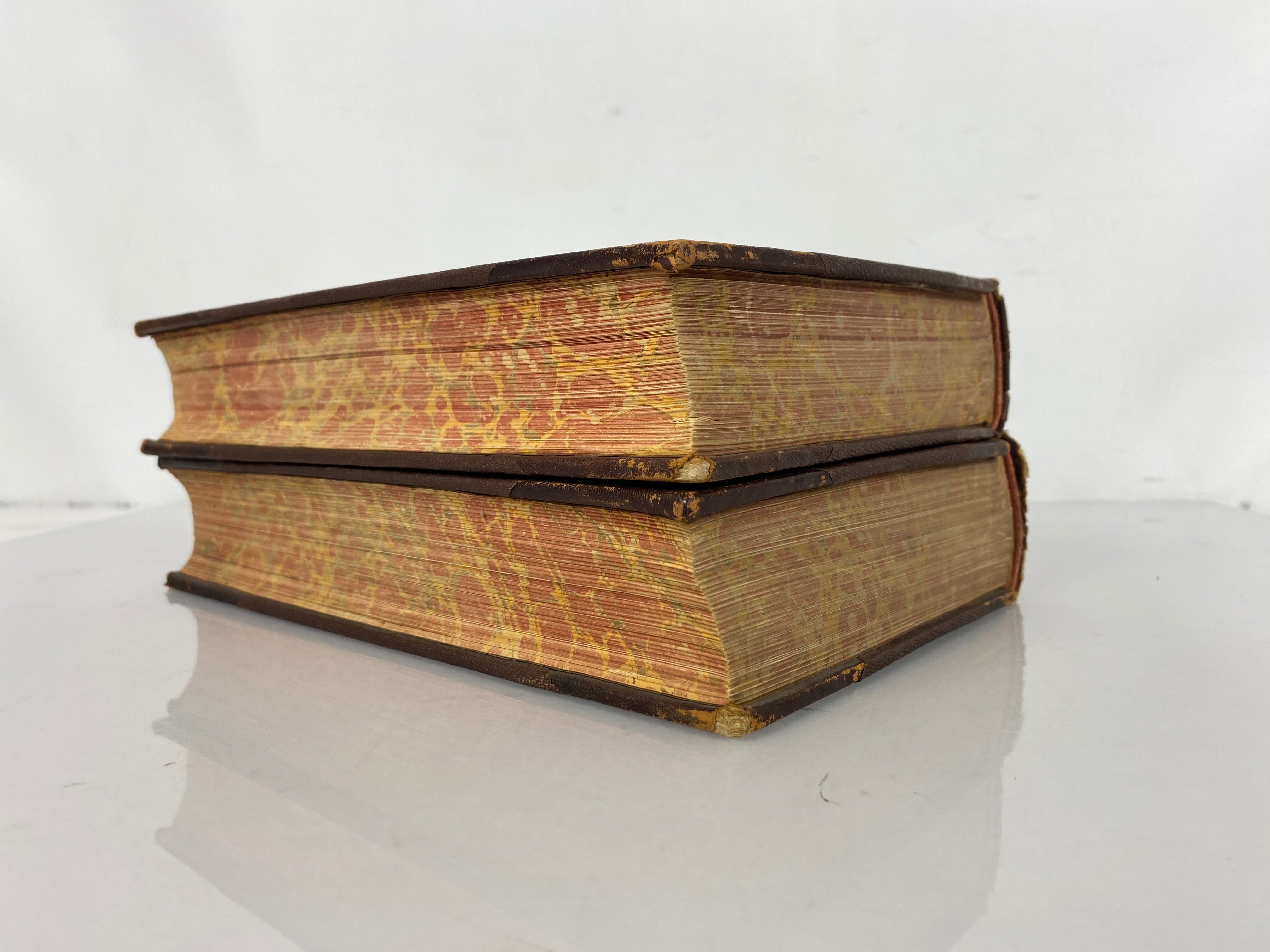 2 Vols: The New Practical Reference Library (III & IV) 1910 Antique HC