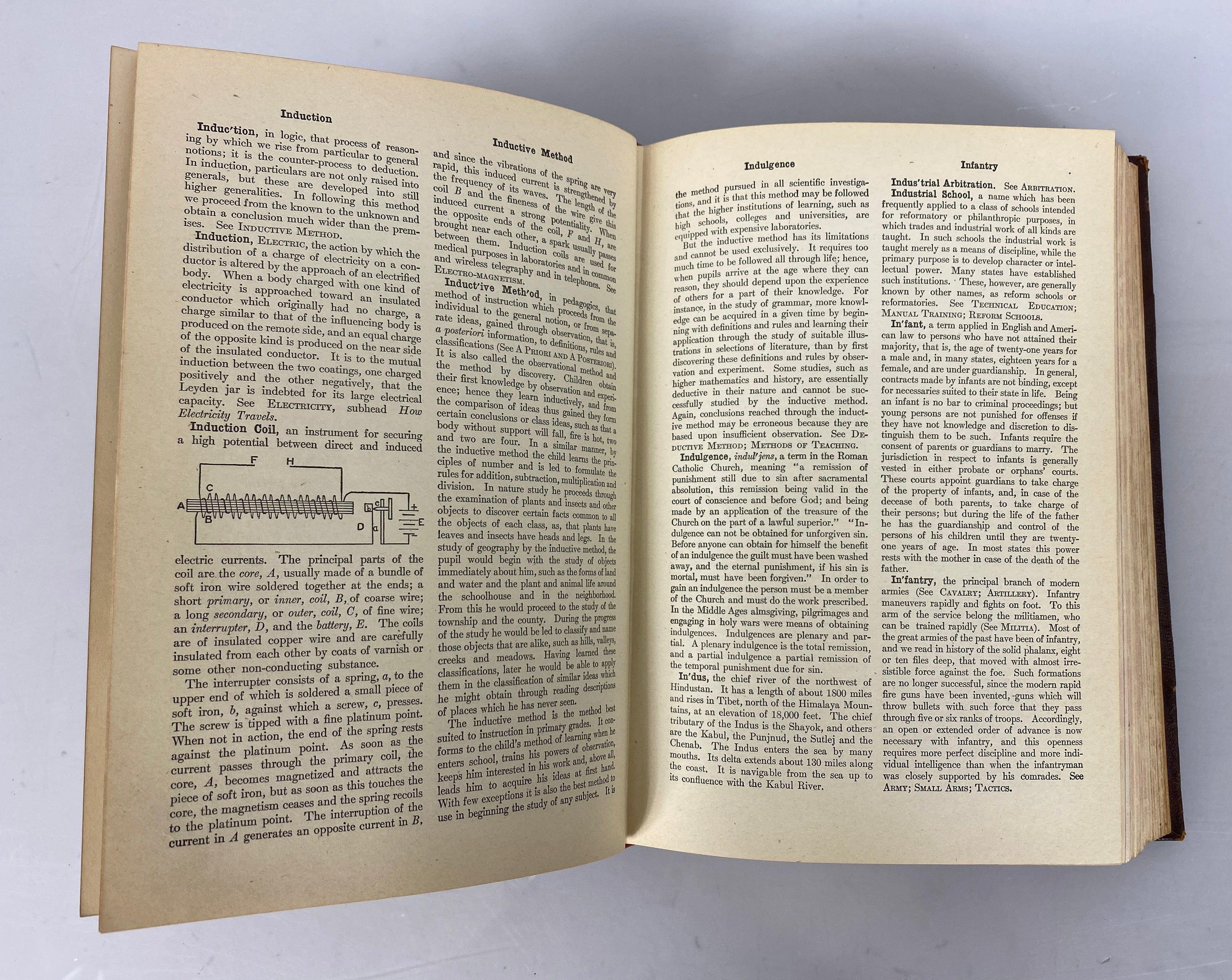 2 Vols: The New Practical Reference Library (III & IV) 1910 Antique HC