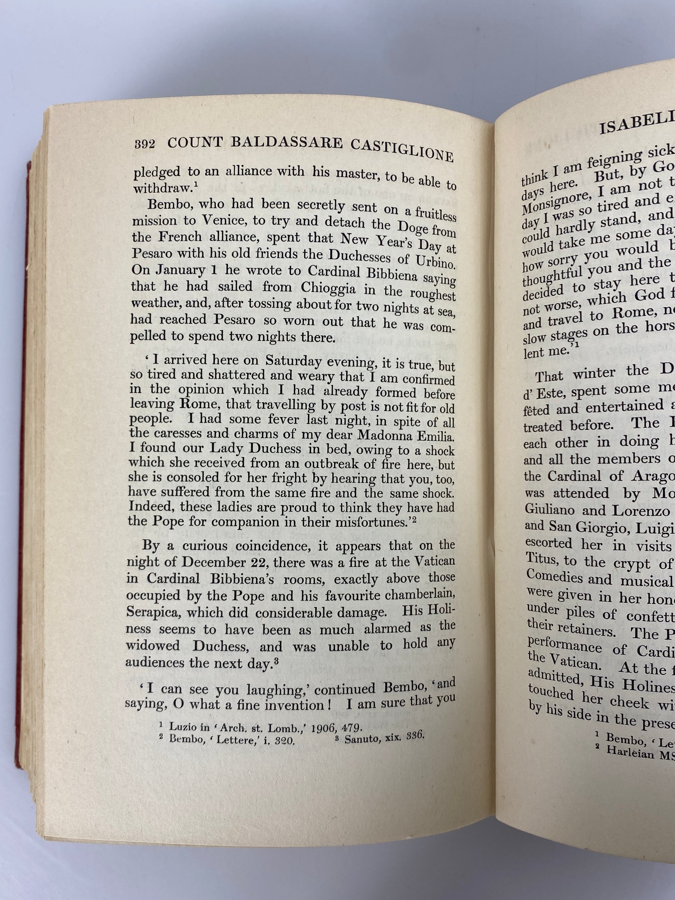 2 Vols: The Perfect Courtier by Julia Cartwright 1927 Ex-Library HC