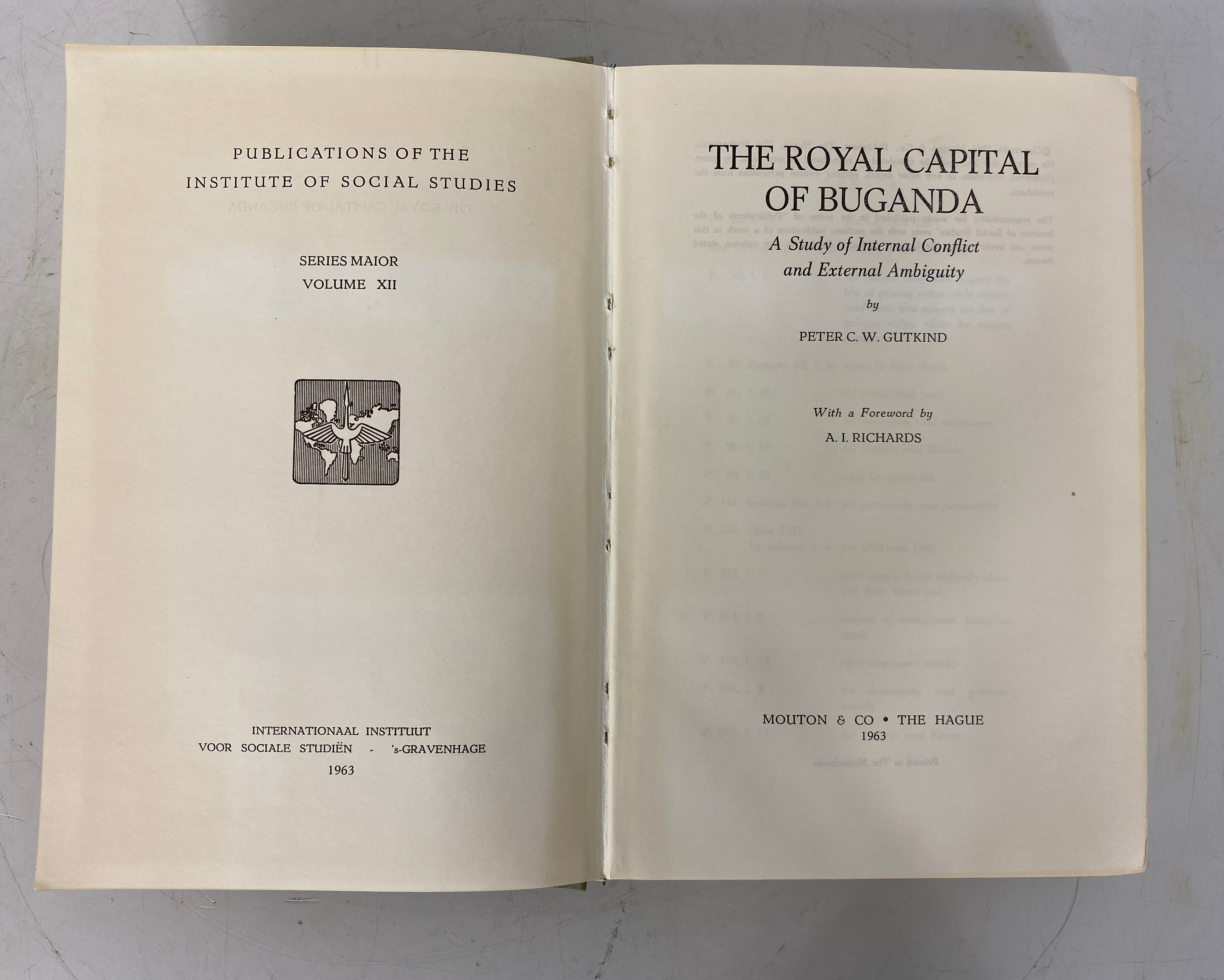 2 Vols: The Royal Capital of Buganda/The Political Kingdom in Uganda Ex-Library