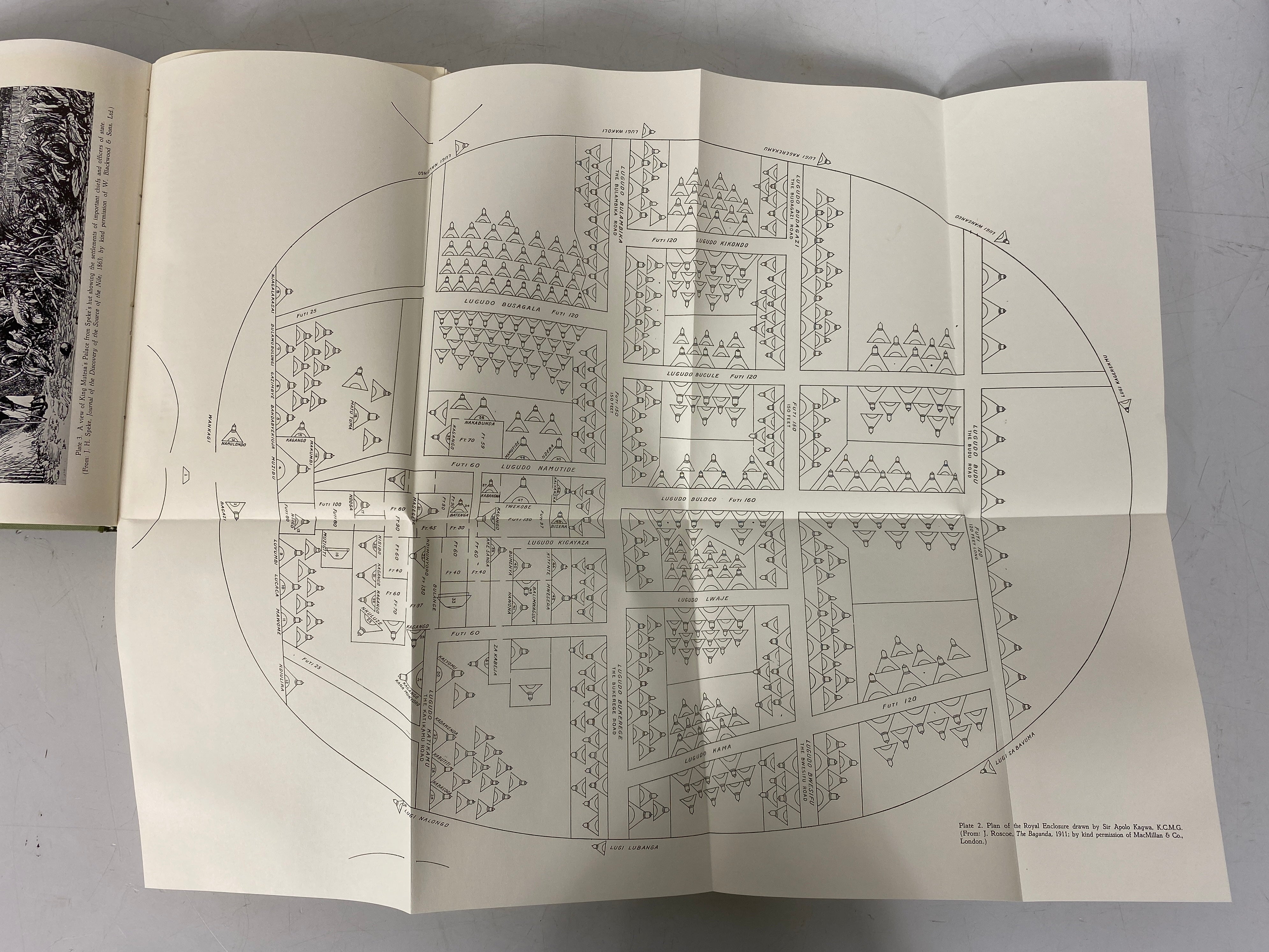 2 Vols: The Royal Capital of Buganda/The Political Kingdom in Uganda Ex-Library