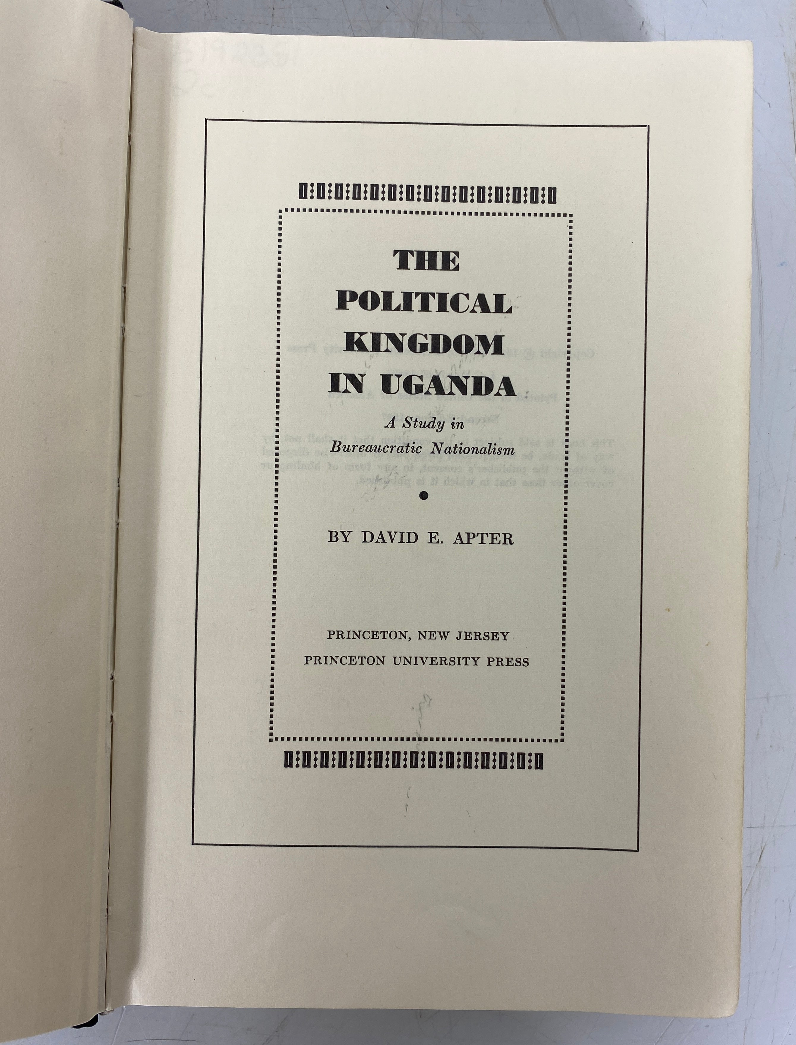 2 Vols: The Royal Capital of Buganda/The Political Kingdom in Uganda Ex-Library