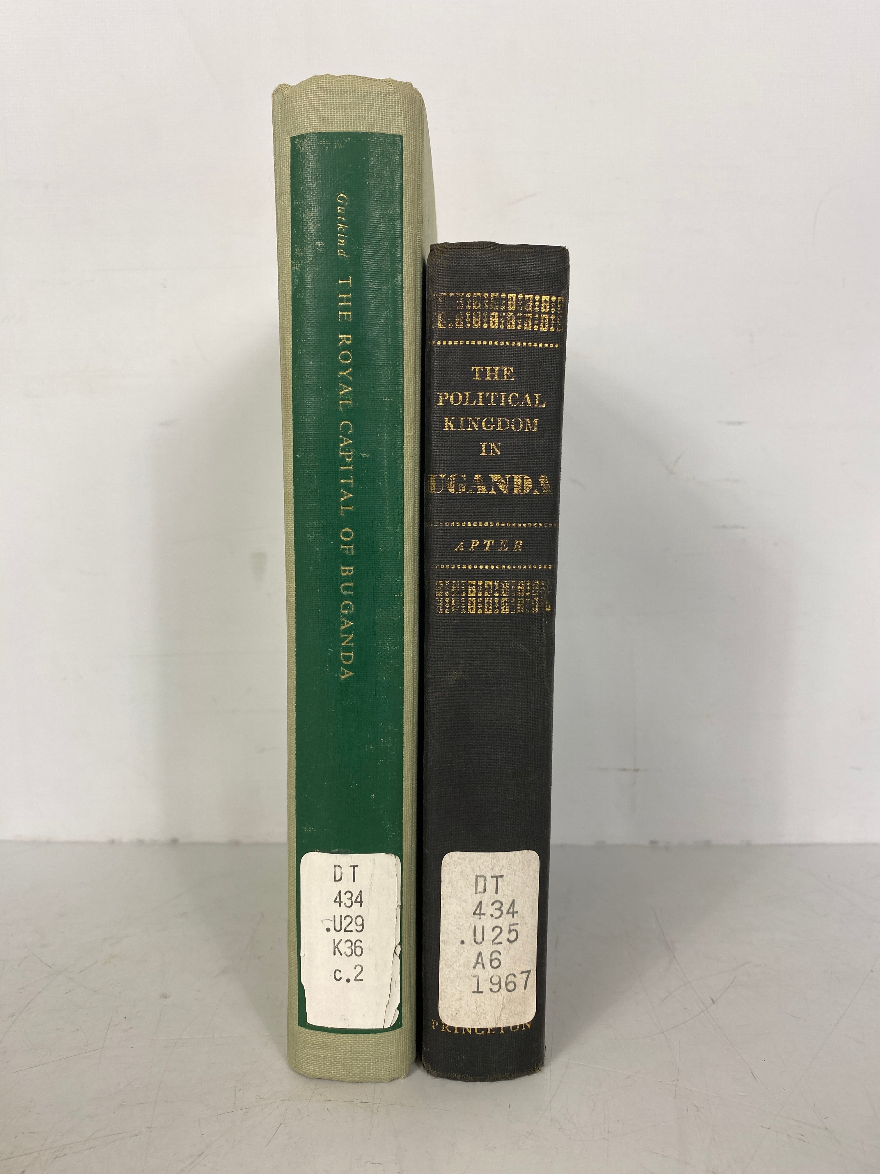 2 Vols: The Royal Capital of Buganda/The Political Kingdom in Uganda Ex-Library
