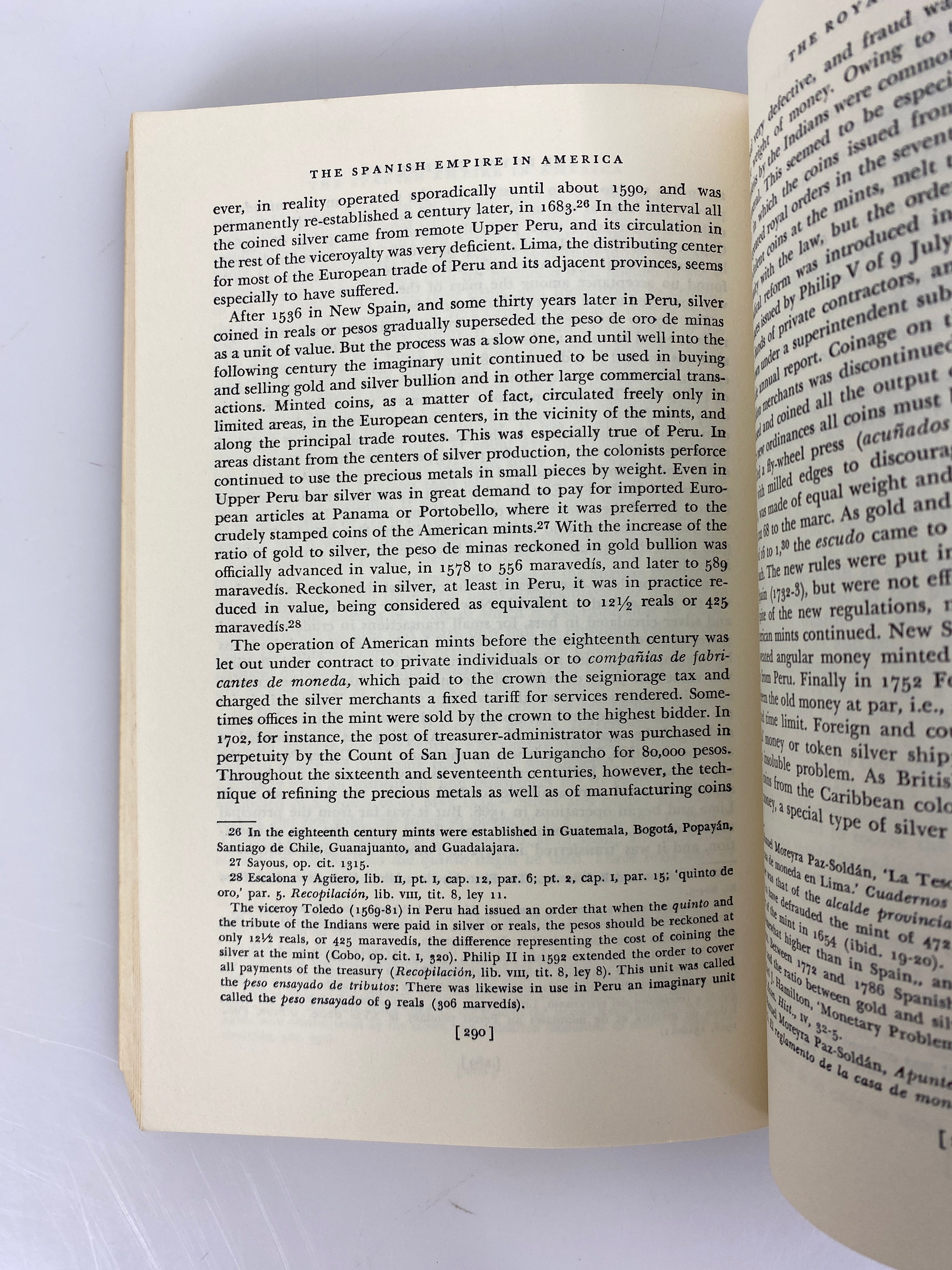 2 Vols: The Spanish Empire in America/The Golden Century of Spain Vintage SC