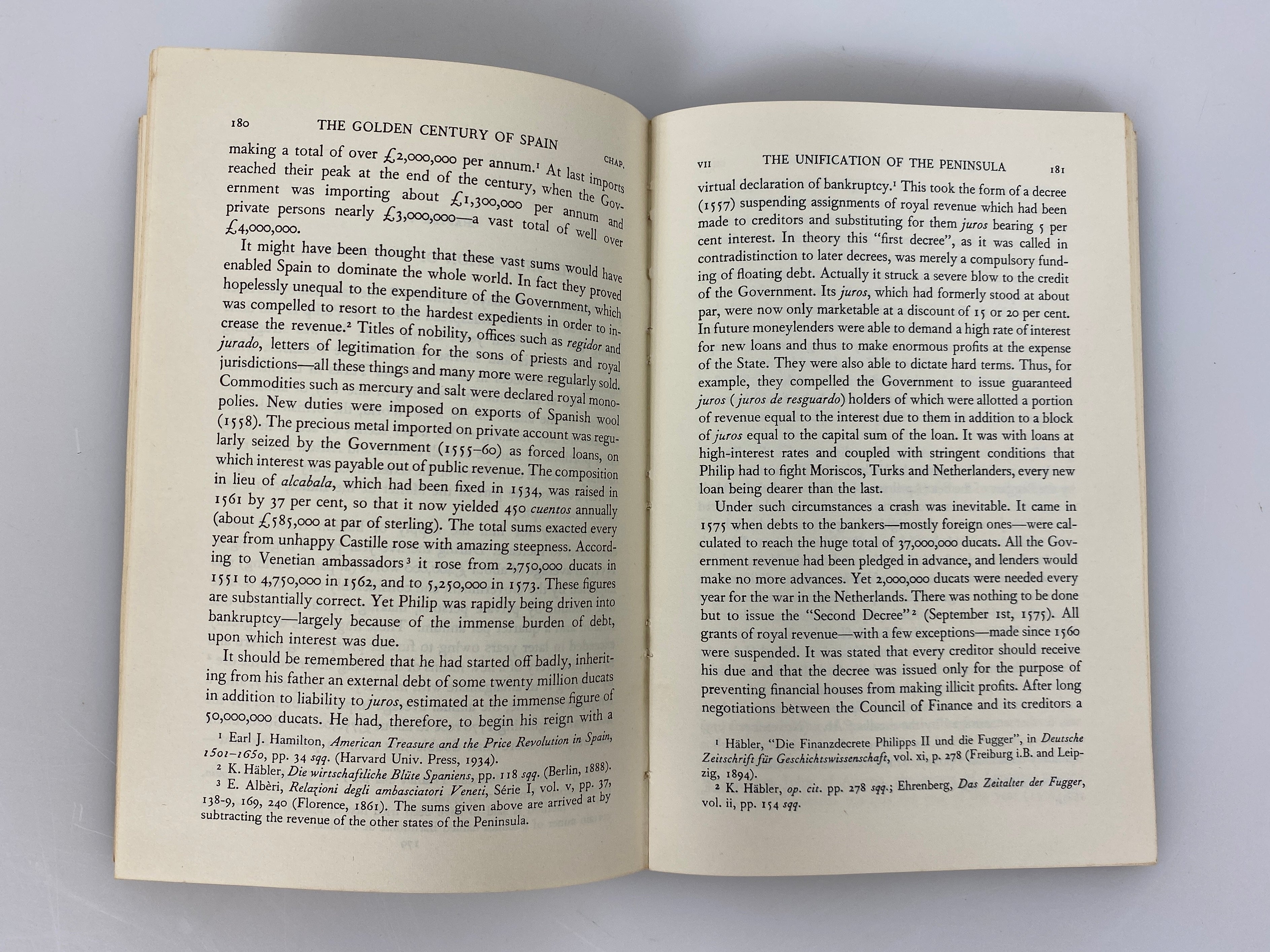 2 Vols: The Spanish Empire in America/The Golden Century of Spain Vintage SC