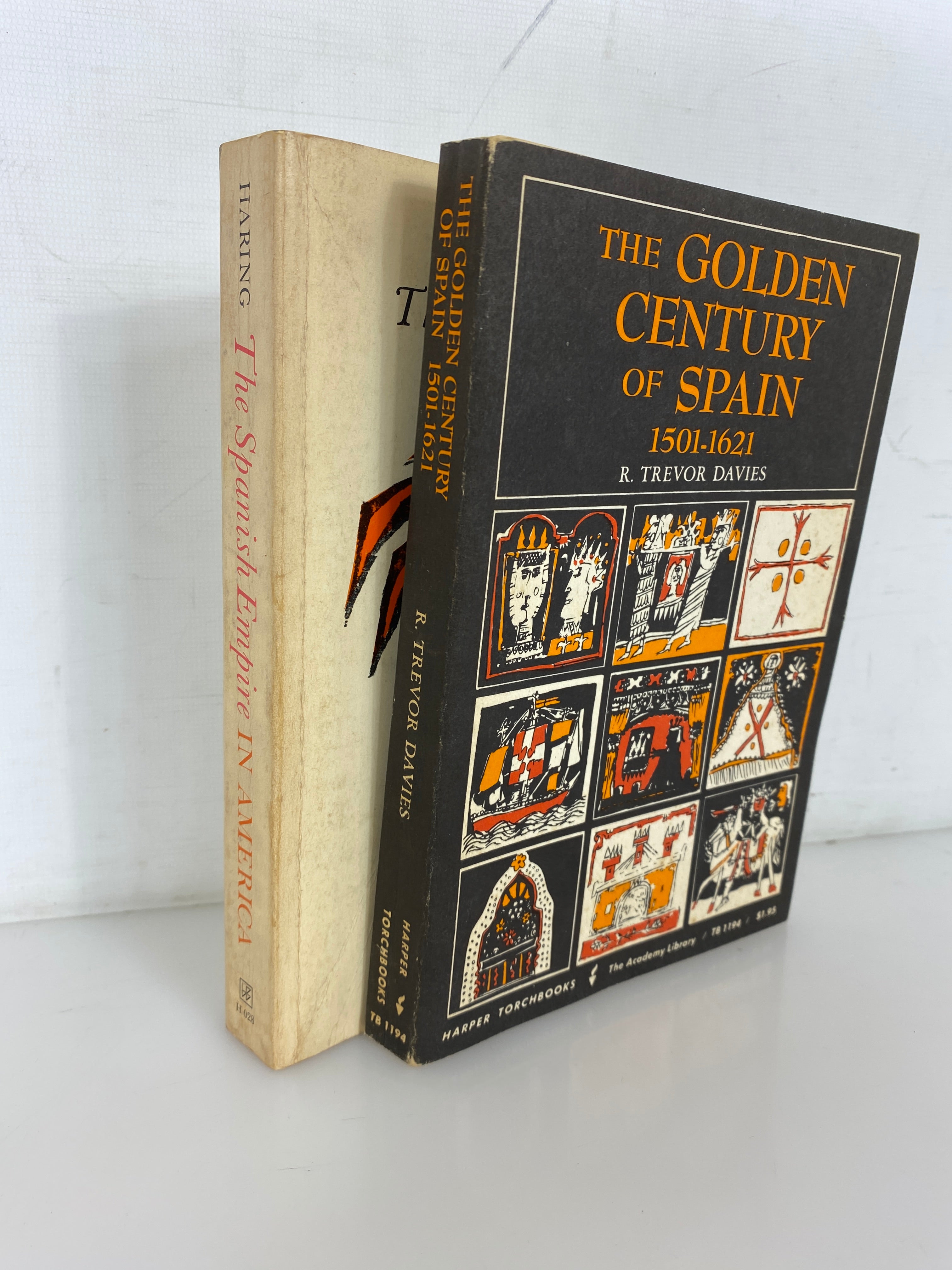 2 Vols: The Spanish Empire in America/The Golden Century of Spain Vintage SC