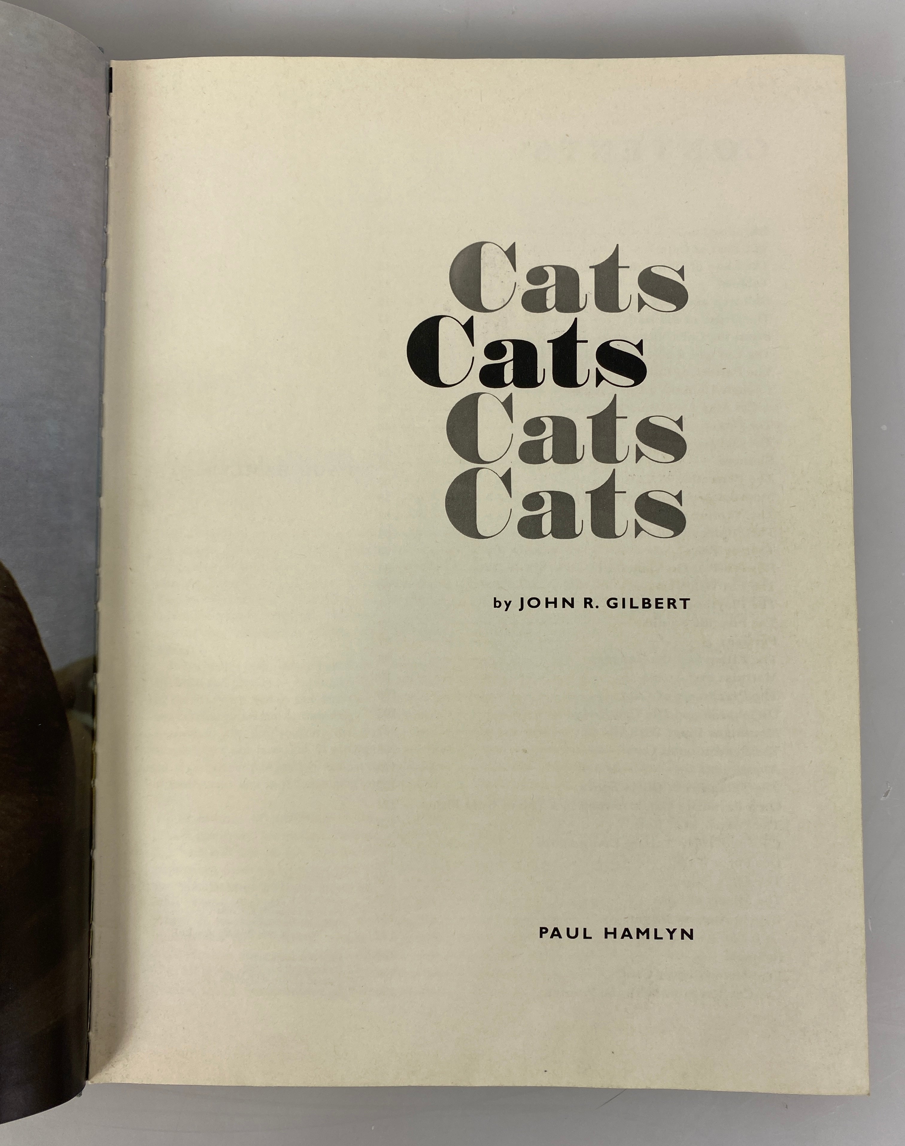 2 Vols: The World of Cats (1968)/Cats Cats Cats Cats (1968) Vintage HC DJ
