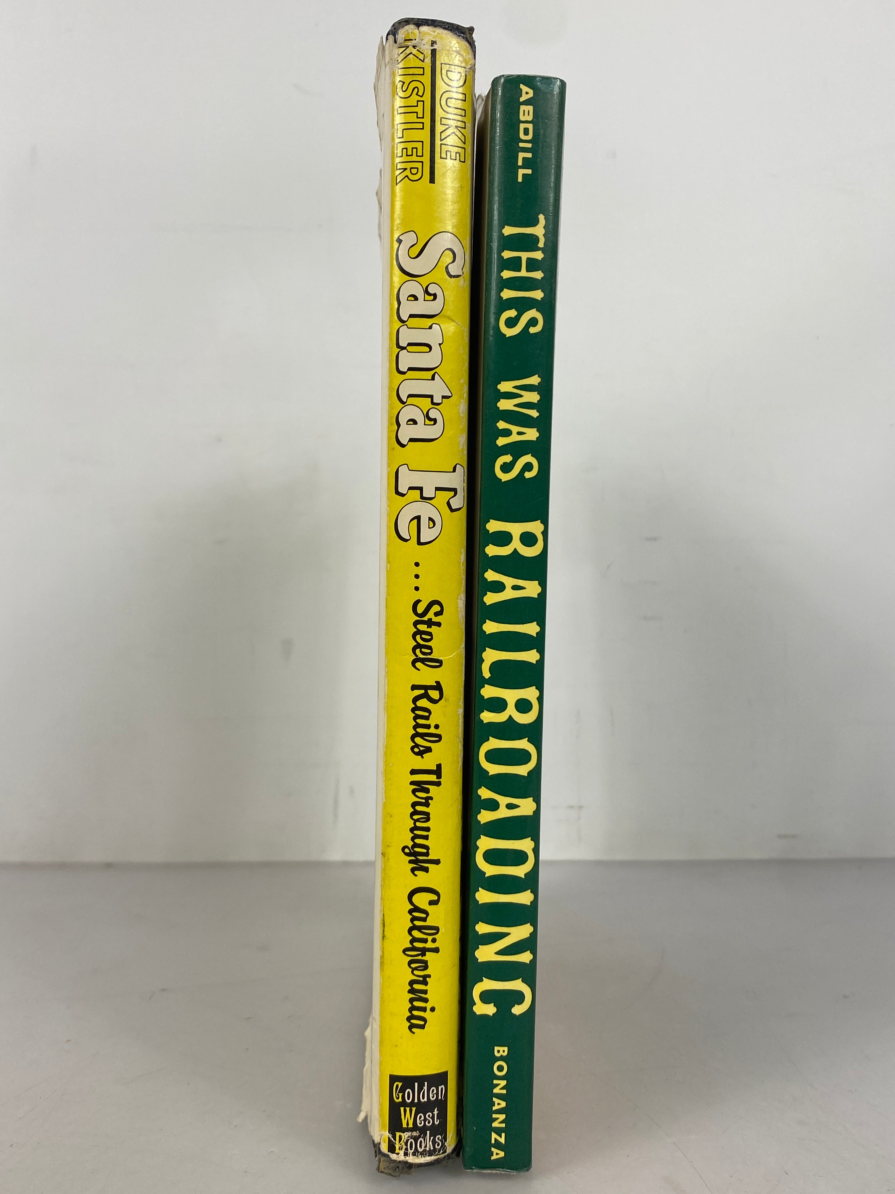 2 Vols: This Was Railroading/Santa Fe Steel Rails Through CA 1958-72 HC DJ