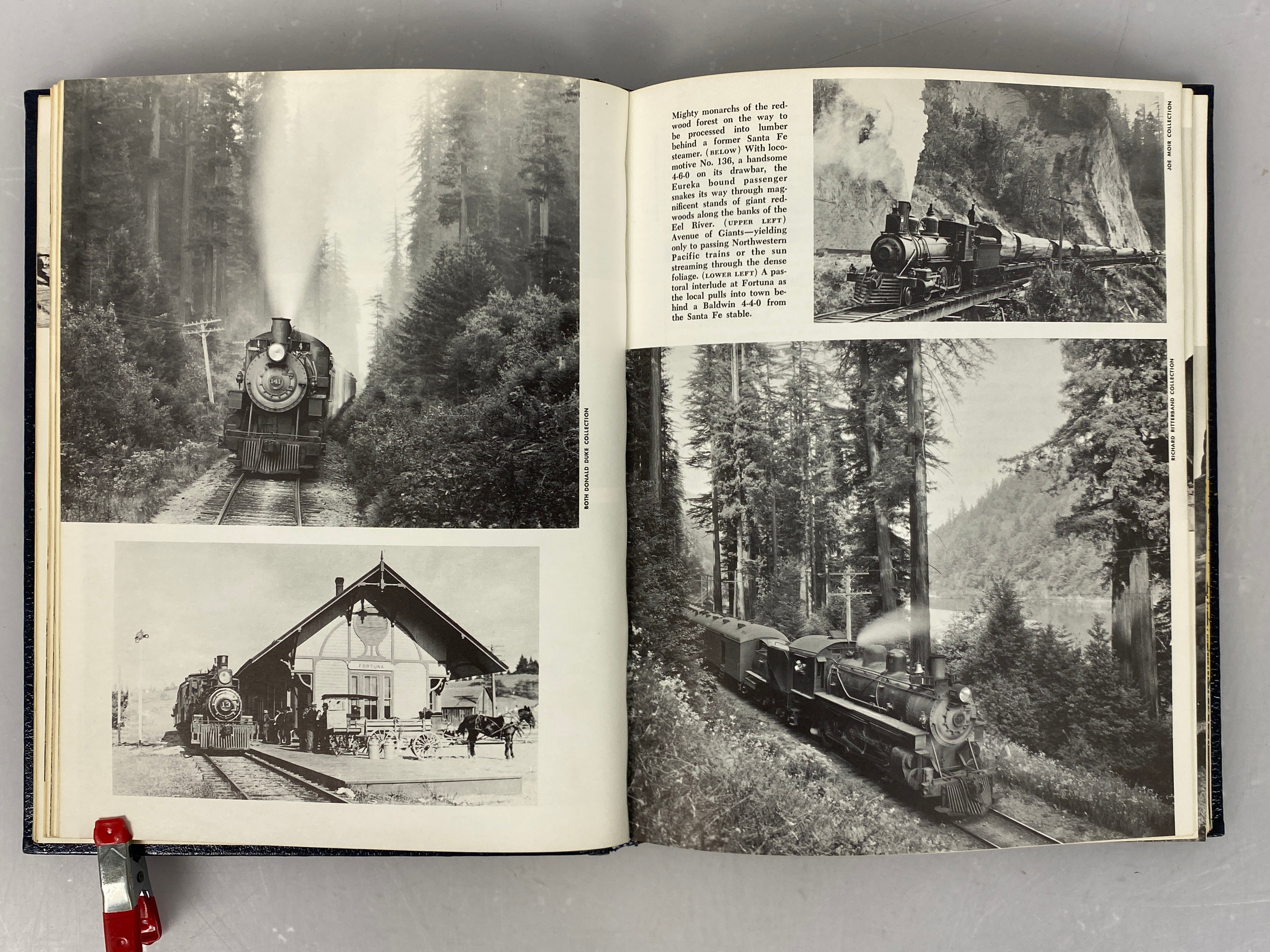 2 Vols: This Was Railroading/Santa Fe Steel Rails Through CA 1958-72 HC DJ